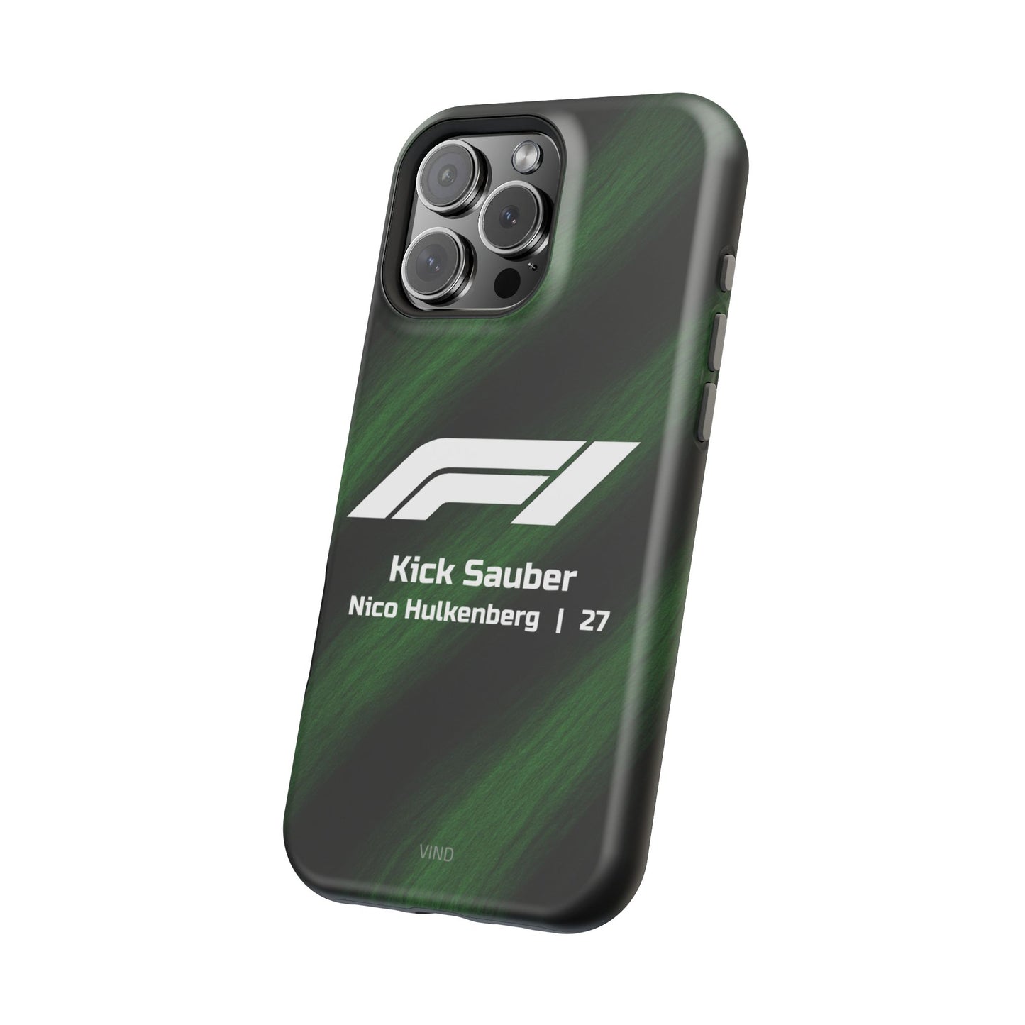 Nico Hülkenberg Kick Sauber F1 Phone Case – 2025 Season Official Design | MagSafe