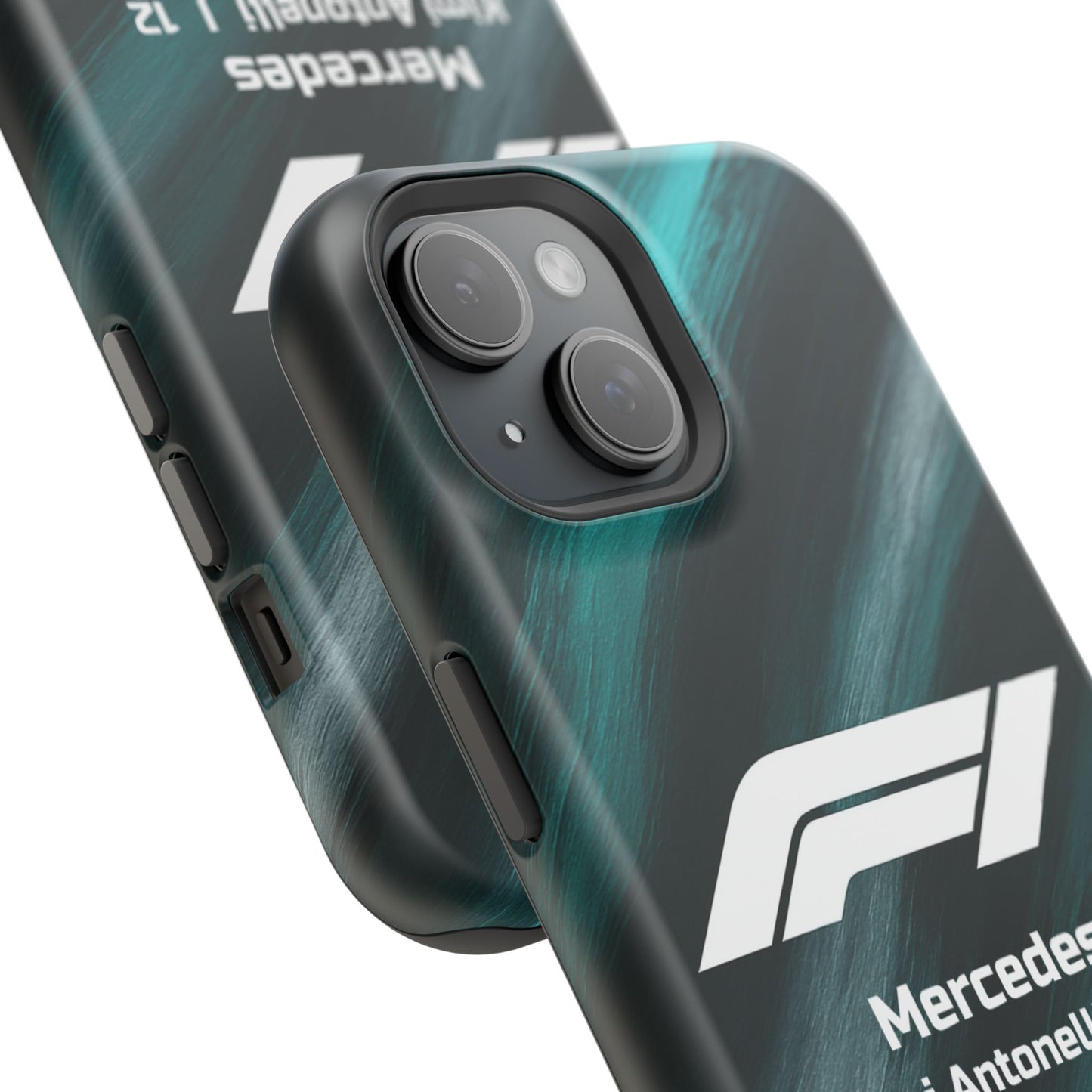 Kimi Antonelli Mercedes F1 Phone Case – 2025 Season Official Design | MagSafe
