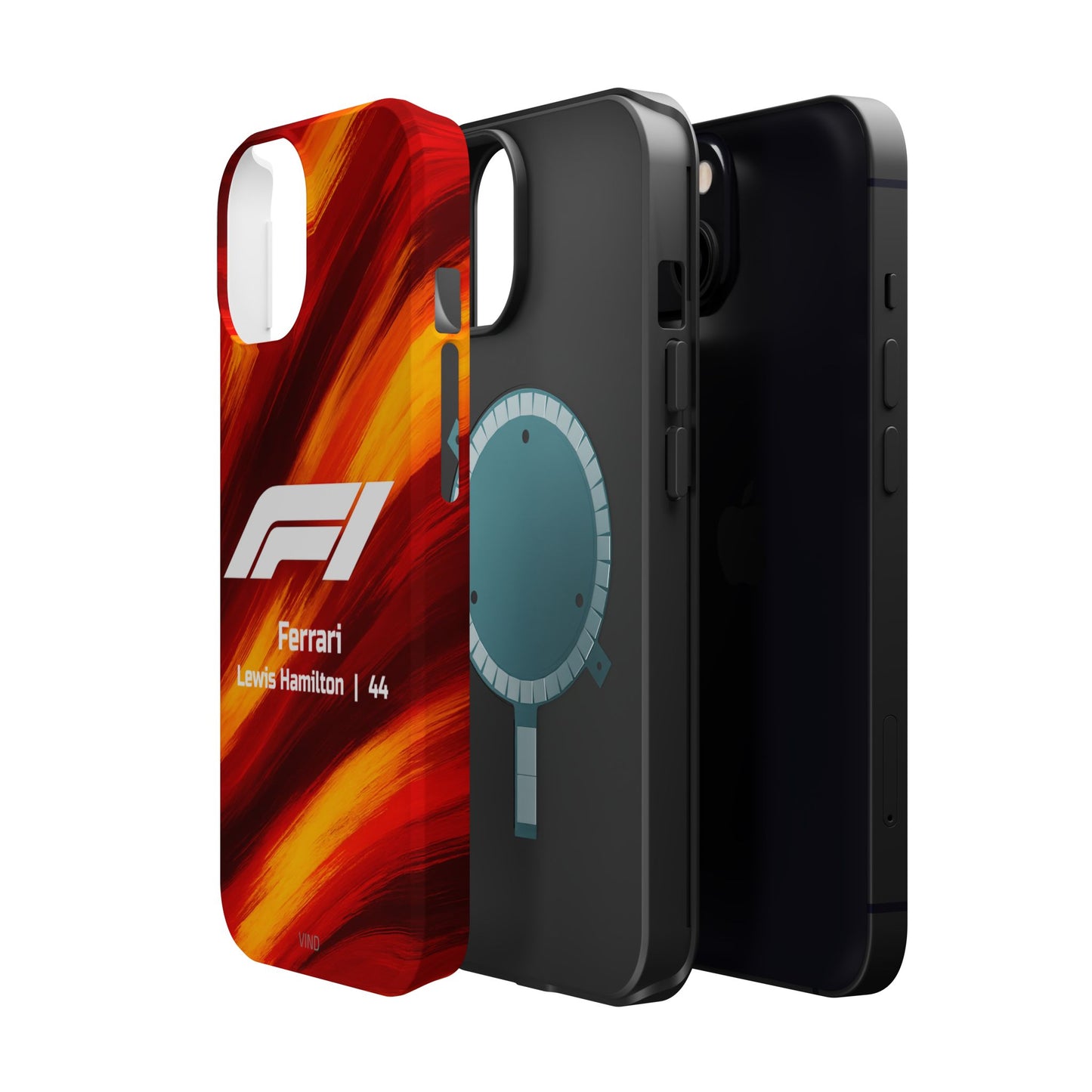 Lewis Hamilton Ferrari F1 Phone Case – 2025 Season Official Design | MagSafe
