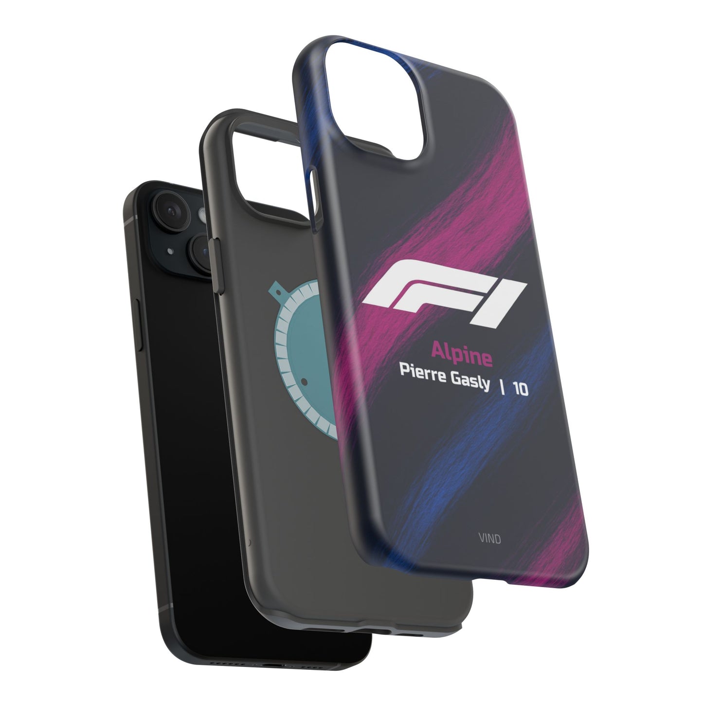 Pierre Gasly Alpine F1 Phone Case – 2025 Season Official Design | MagSafe