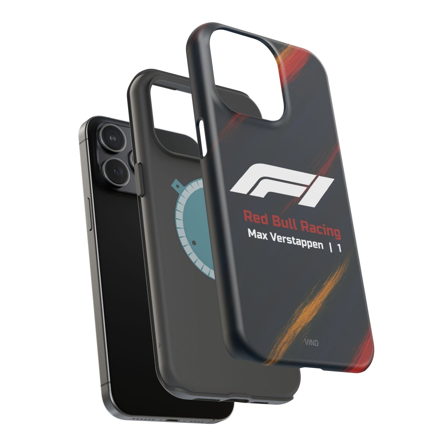 Max Verstappen Red Bull Racing F1 Phone Case – 2025 Season Official Design | MagSafe