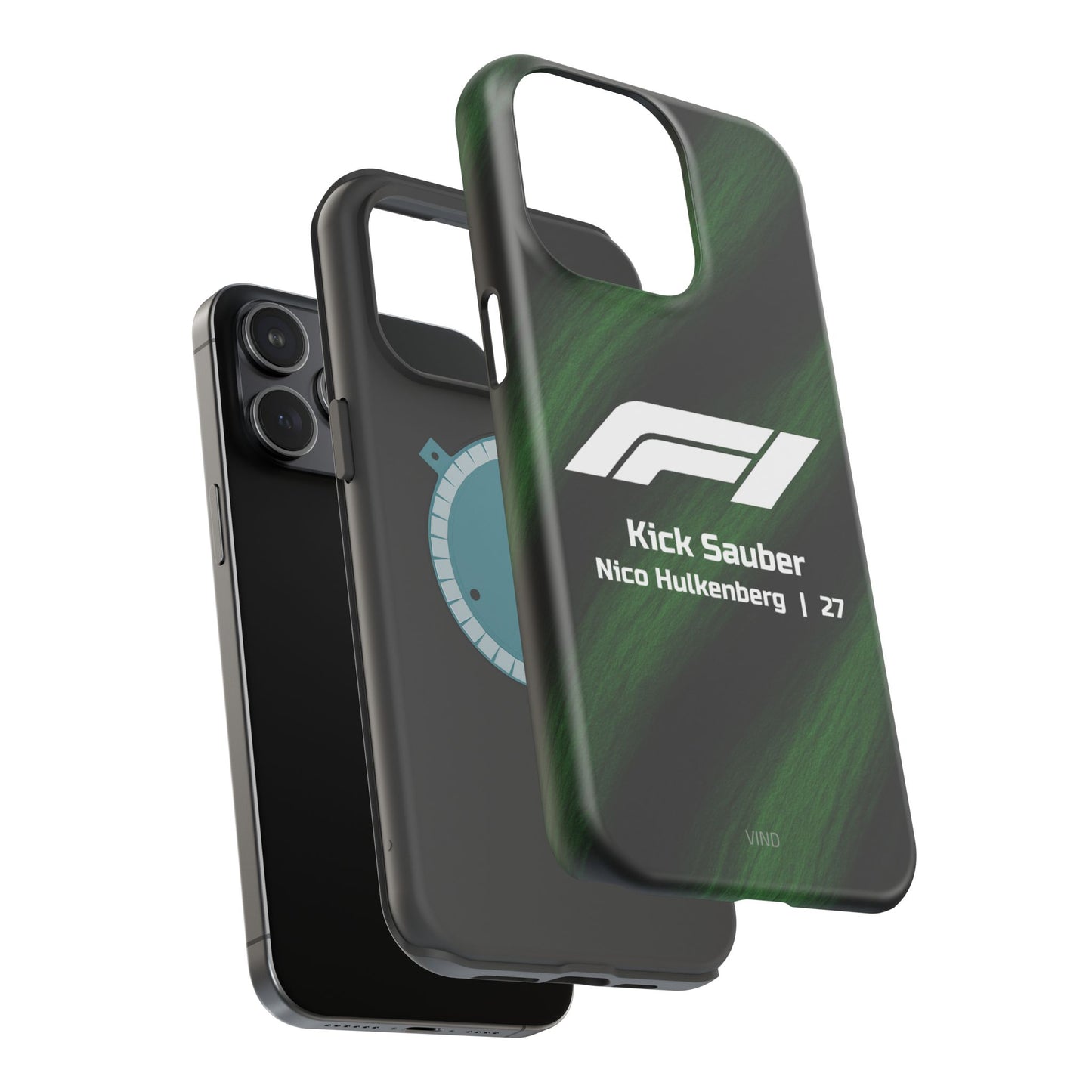 Nico Hülkenberg Kick Sauber F1 Phone Case – 2025 Season Official Design | MagSafe