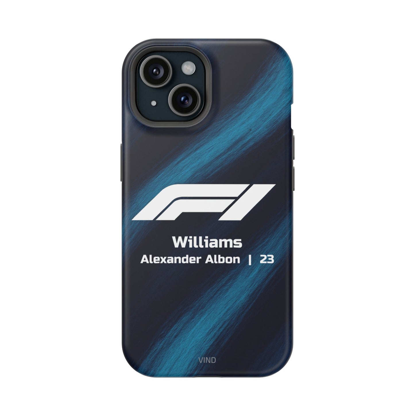 Alexander Albon Williams F1 Phone Case – 2025 Season Official Design | MagSafe