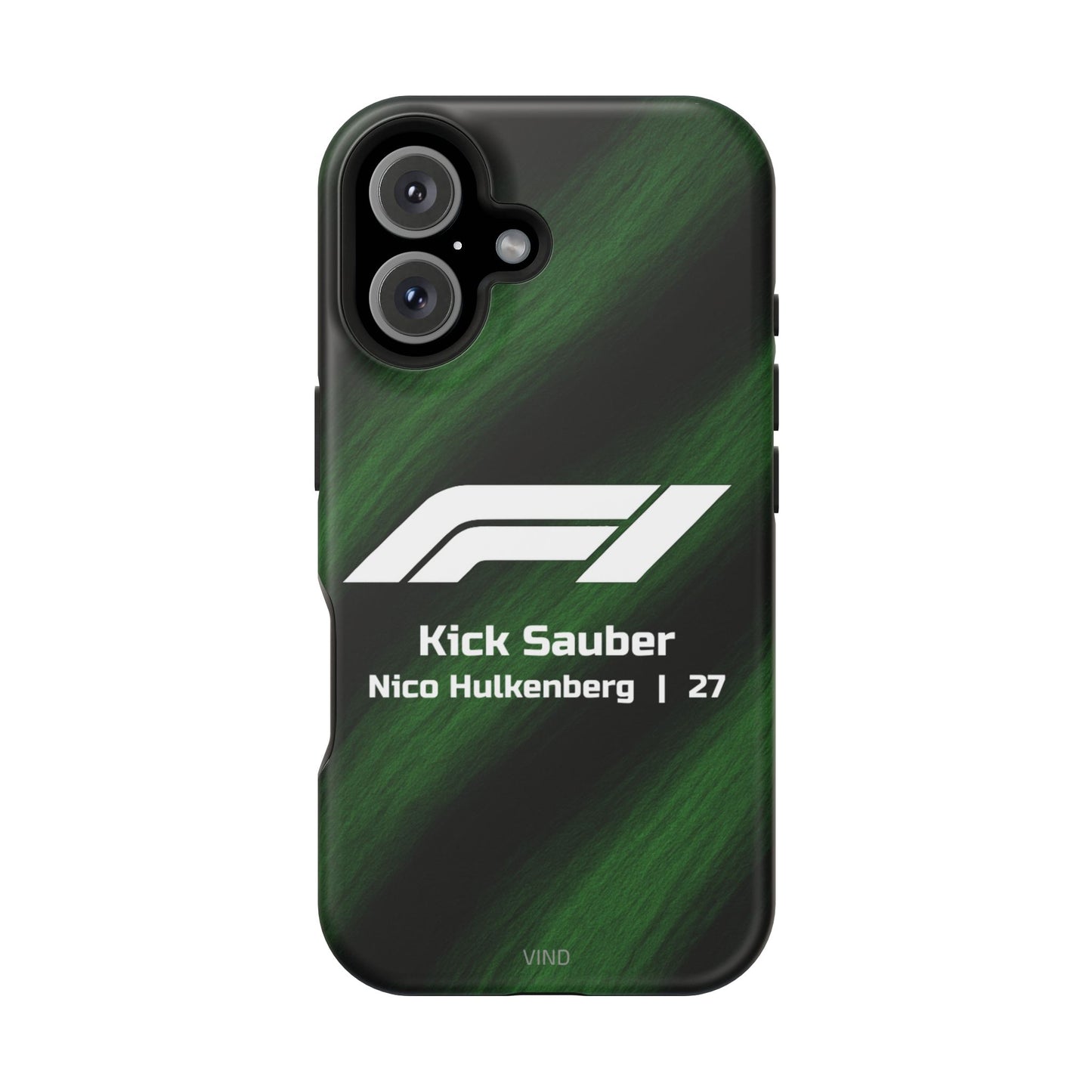 Nico Hülkenberg Kick Sauber F1 Phone Case – 2025 Season Official Design | MagSafe