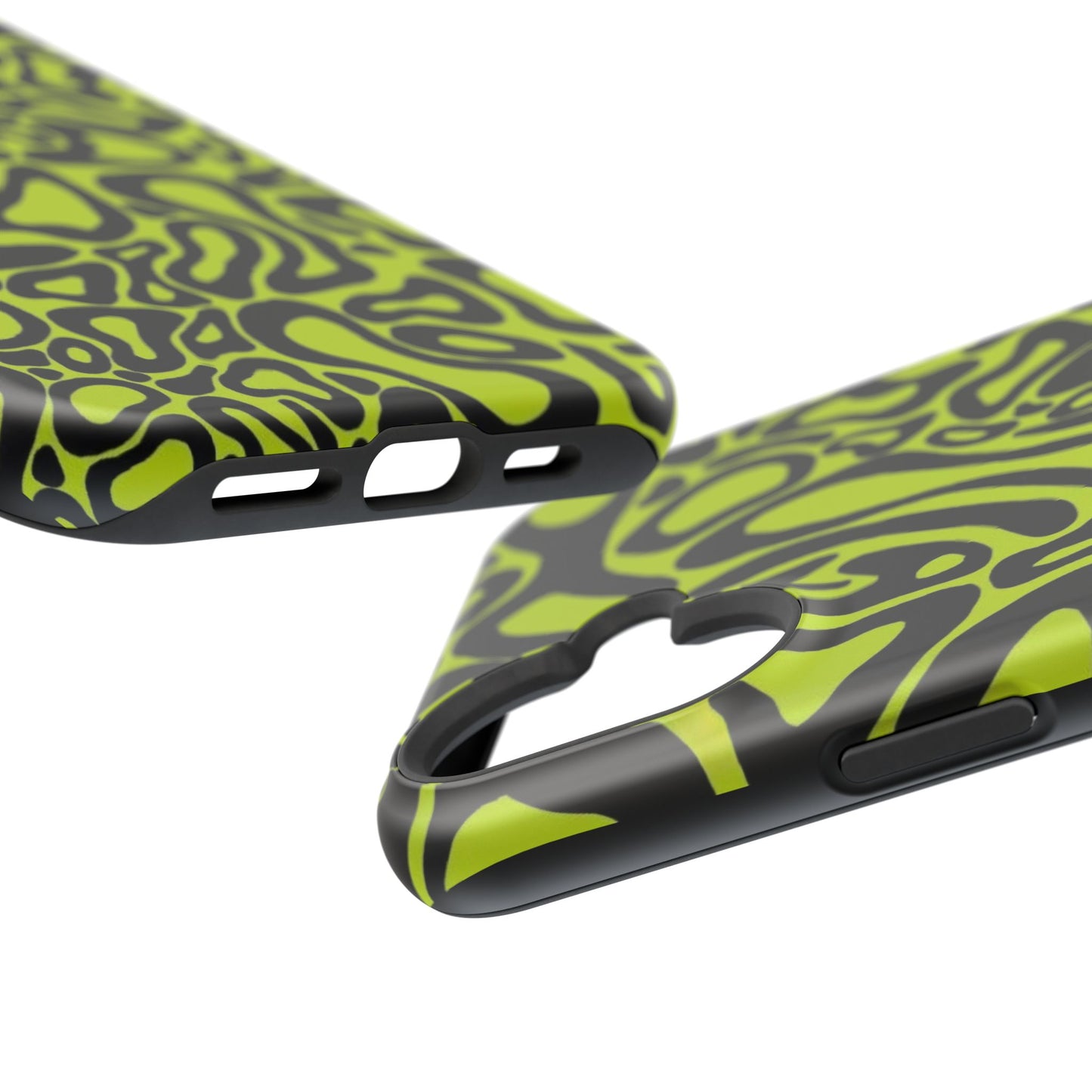 McLaren Formula 1 Phone Case – Neon Green Abstract Design