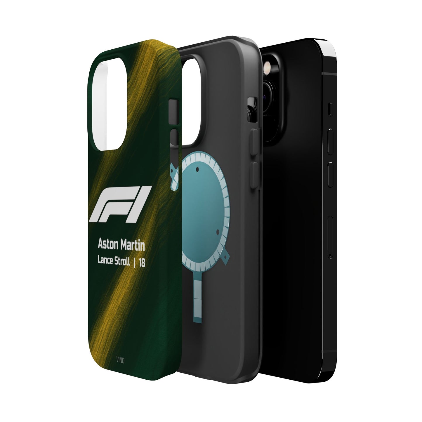 Lance Stroll Aston Martin F1 Phone Case – 2025 Season Official Design | MagSafe