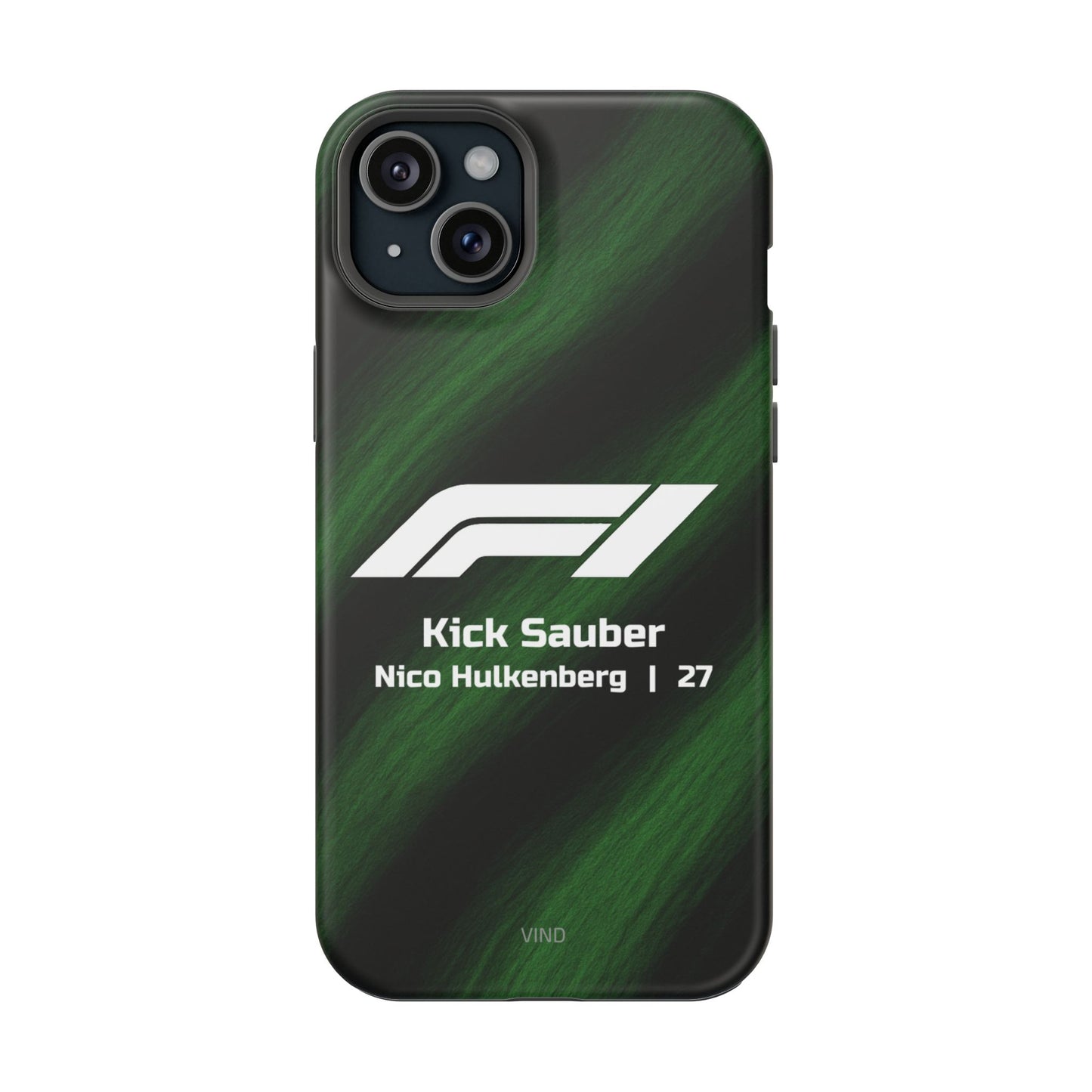 Nico Hülkenberg Kick Sauber F1 Phone Case – 2025 Season Official Design | MagSafe