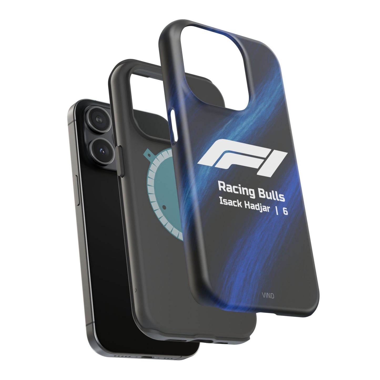Isack Hadjar Racing Bulls F1 Phone Case – 2025 Season Official Design | MagSafe