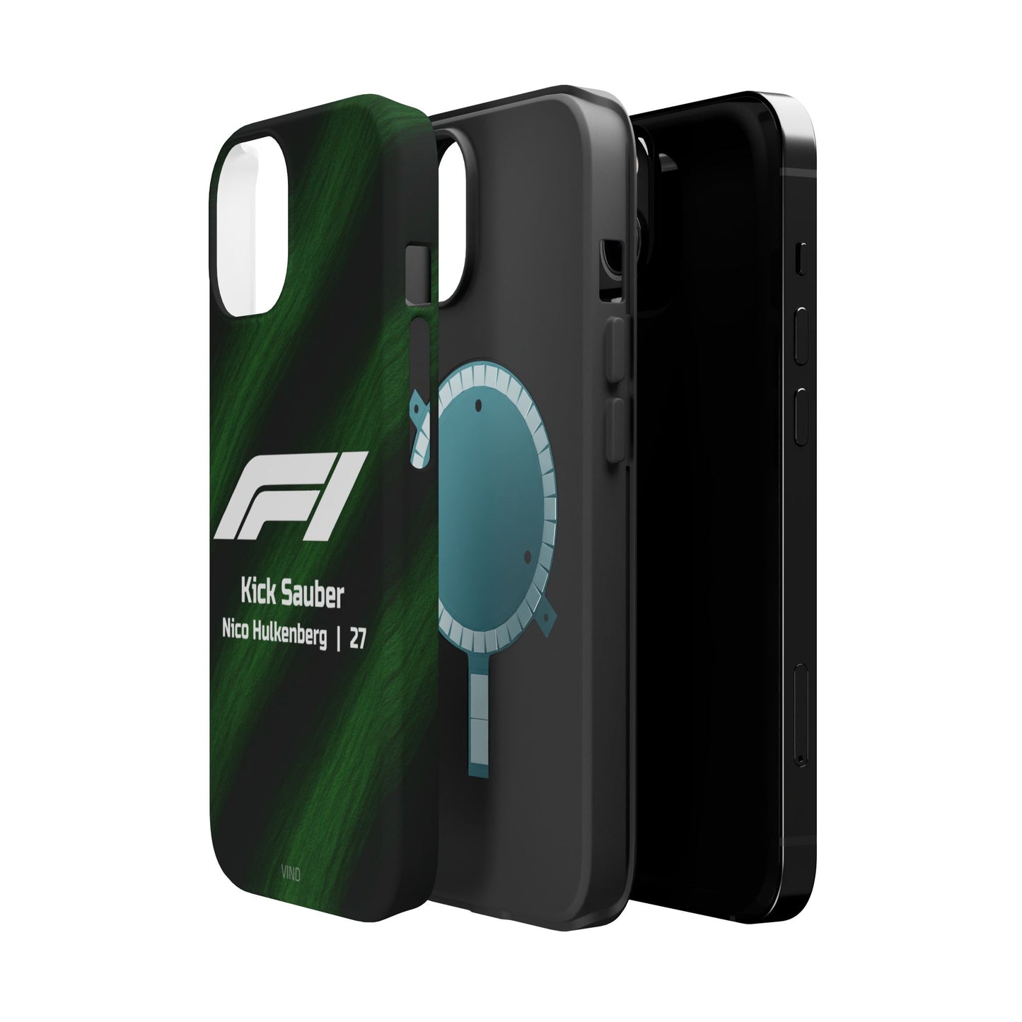 Nico Hülkenberg Kick Sauber F1 Phone Case – 2025 Season Official Design | MagSafe