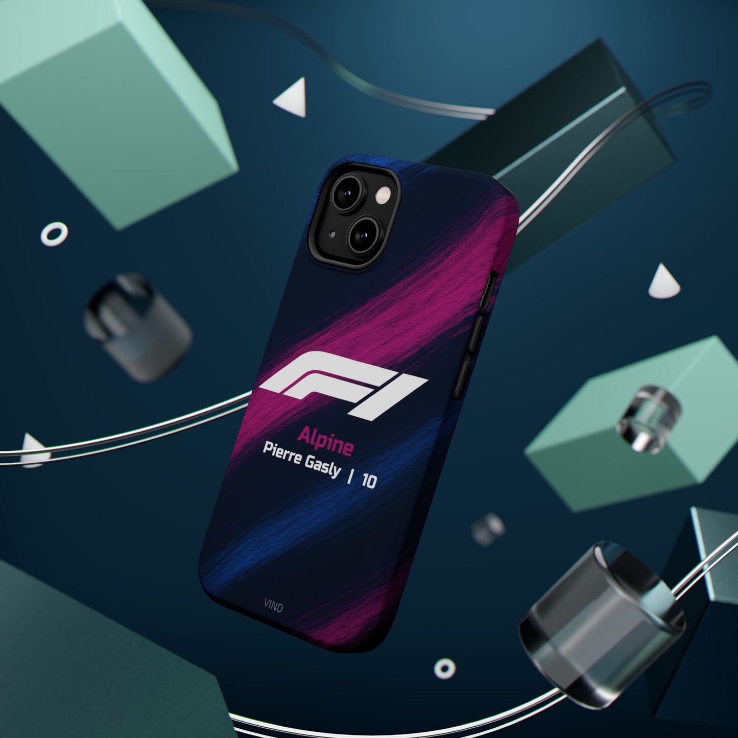 Pierre Gasly Alpine F1 Phone Case – 2025 Season Official Design | MagSafe