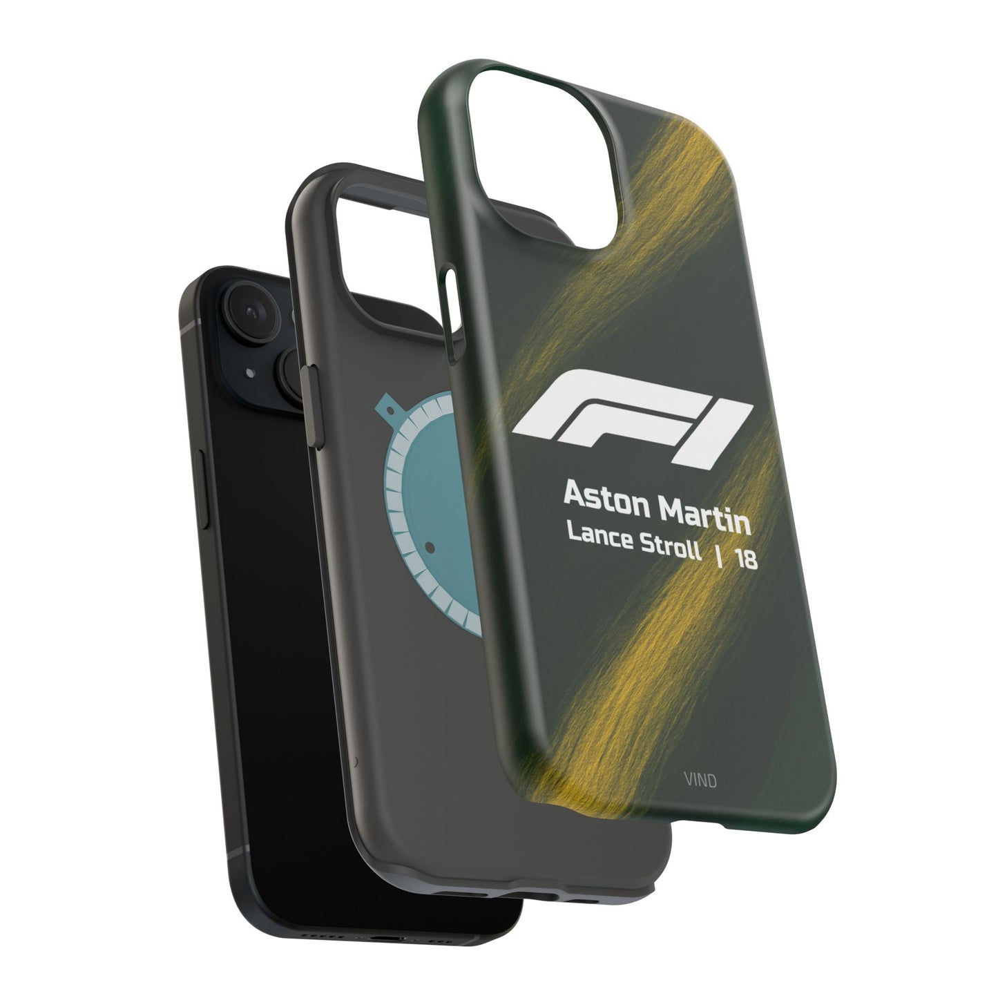 Lance Stroll Aston Martin F1 Phone Case – 2025 Season Official Design | MagSafe