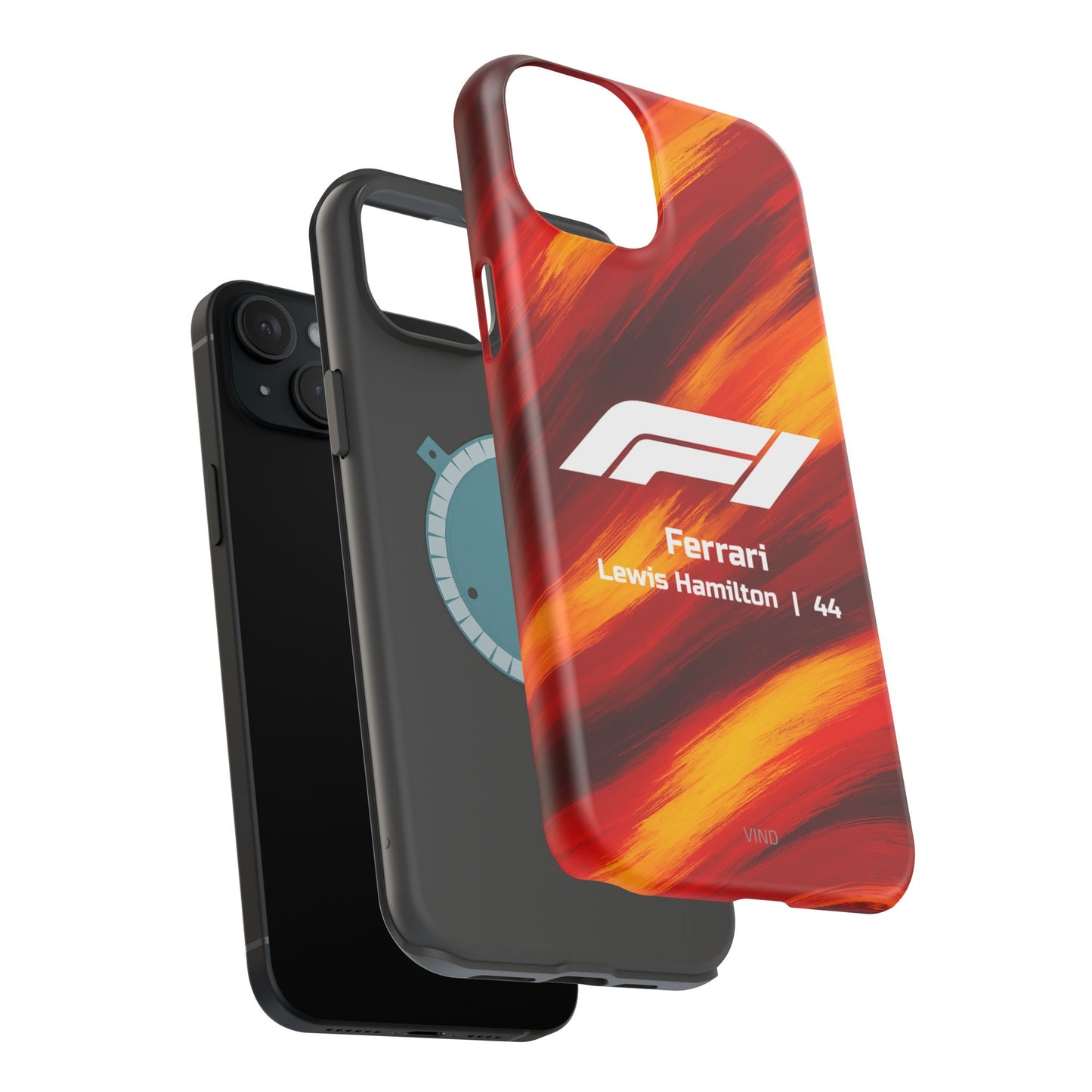 Lewis Hamilton Ferrari F1 Phone Case – 2025 Season Official Design | MagSafe
