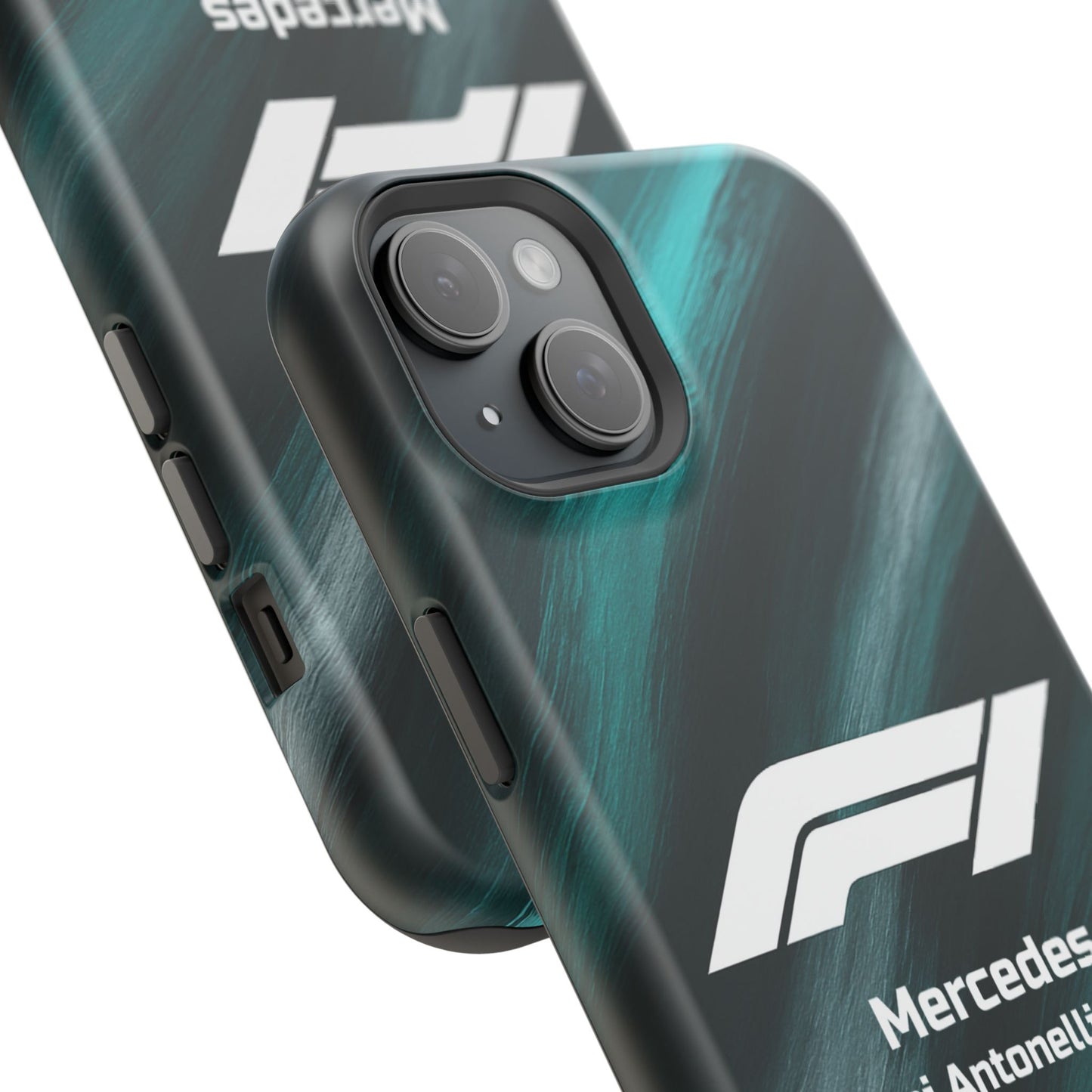 Kimi Antonelli Mercedes F1 Phone Case – 2025 Season Official Design | MagSafe