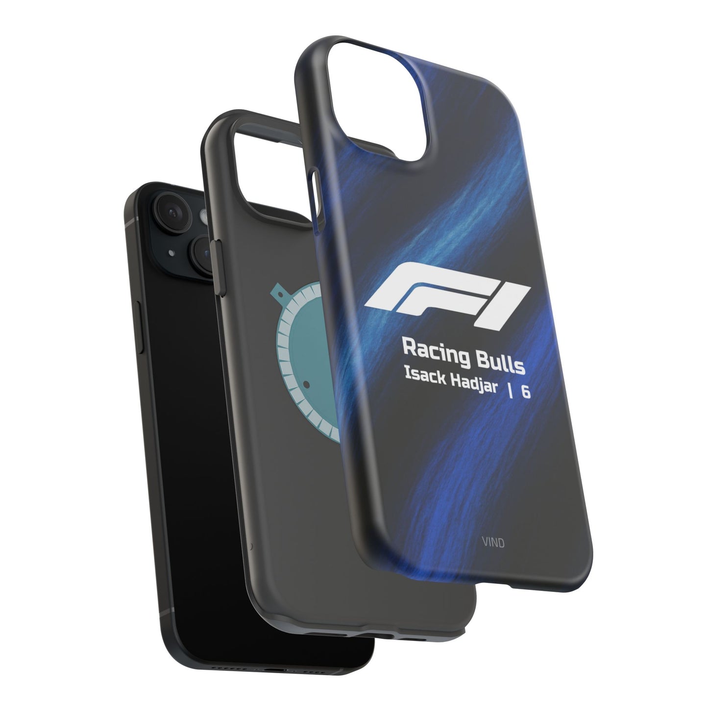 Isack Hadjar Racing Bulls F1 Phone Case – 2025 Season Official Design | MagSafe