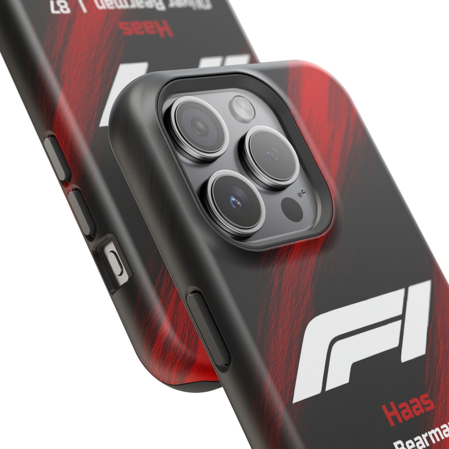 Oliver Bearman Haas F1 Phone Case – 2025 Season Official Design | MagSafe