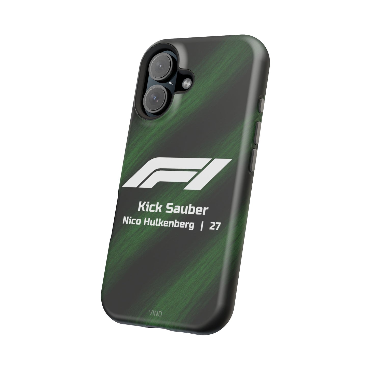 Nico Hülkenberg Kick Sauber F1 Phone Case – 2025 Season Official Design | MagSafe