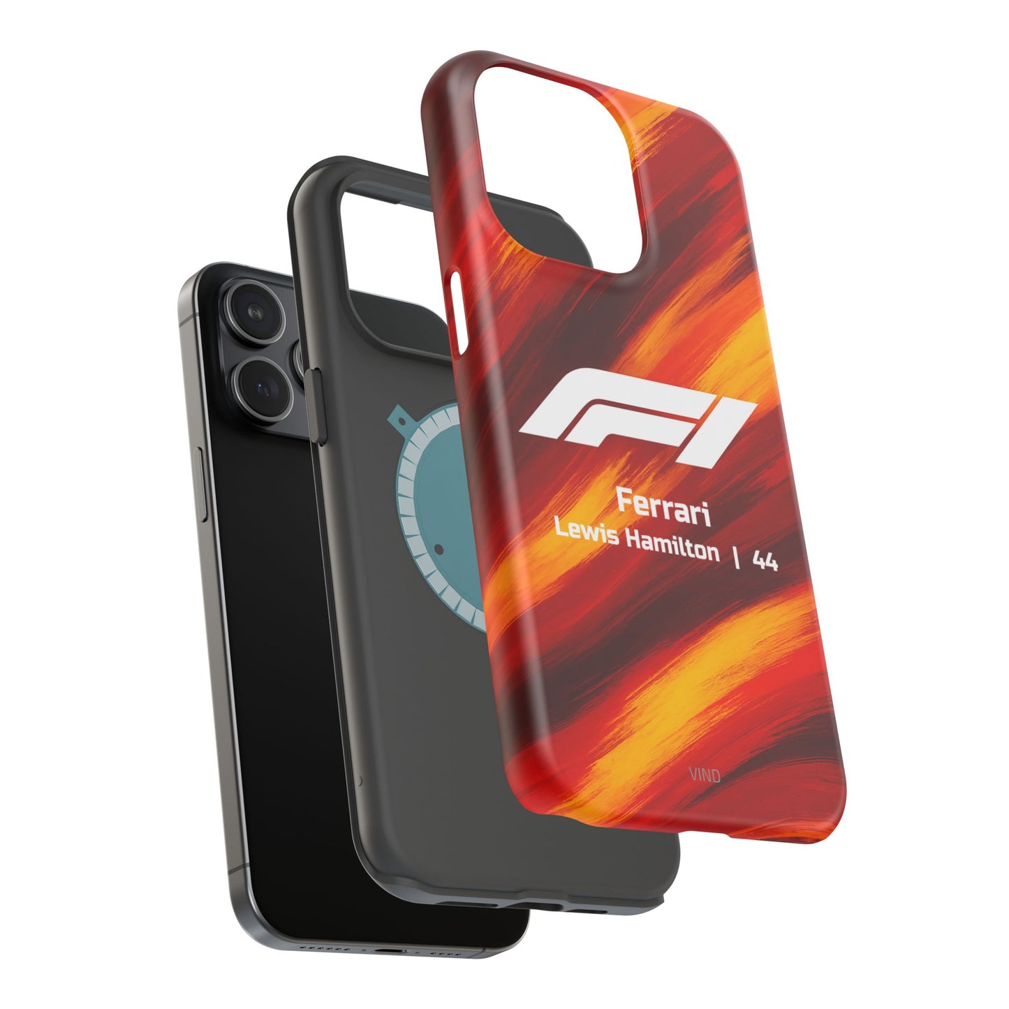 Lewis Hamilton Ferrari F1 Phone Case – 2025 Season Official Design | MagSafe