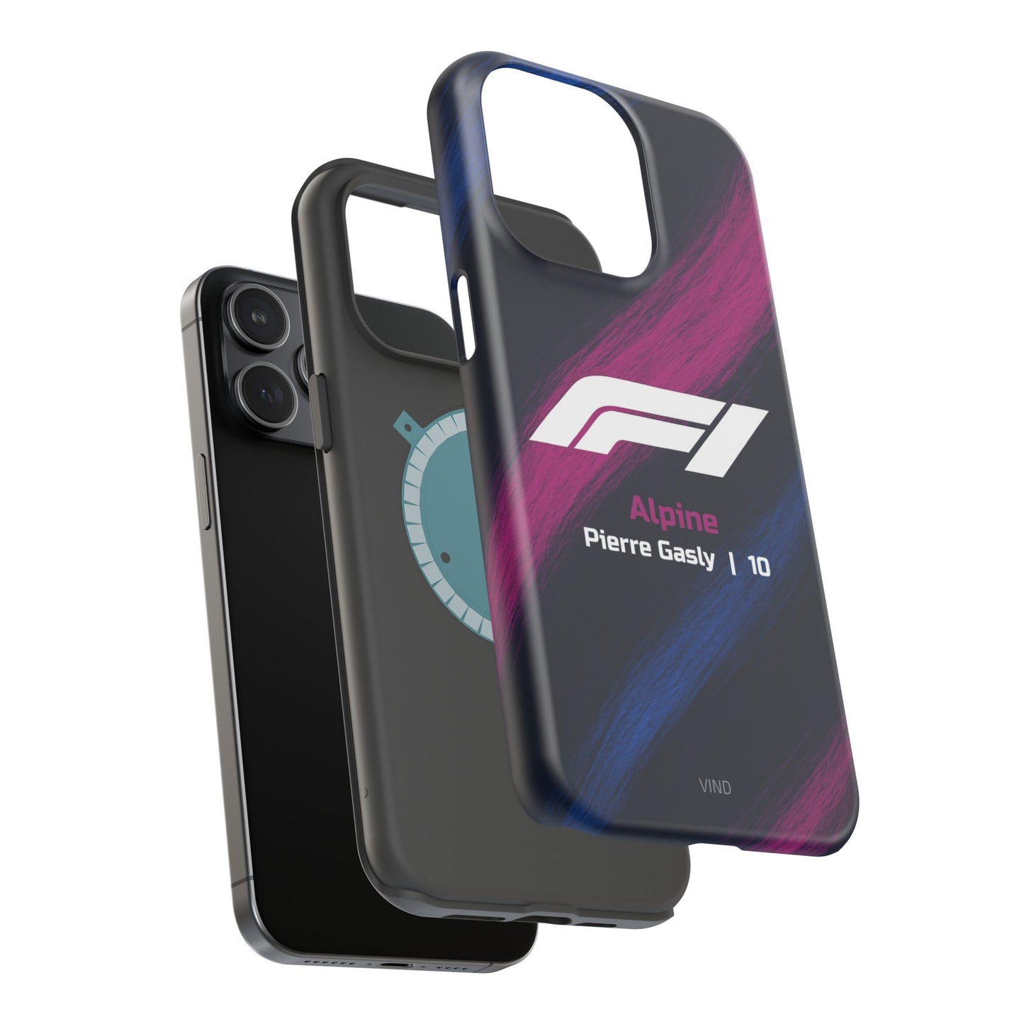 Pierre Gasly Alpine F1 Phone Case – 2025 Season Official Design | MagSafe