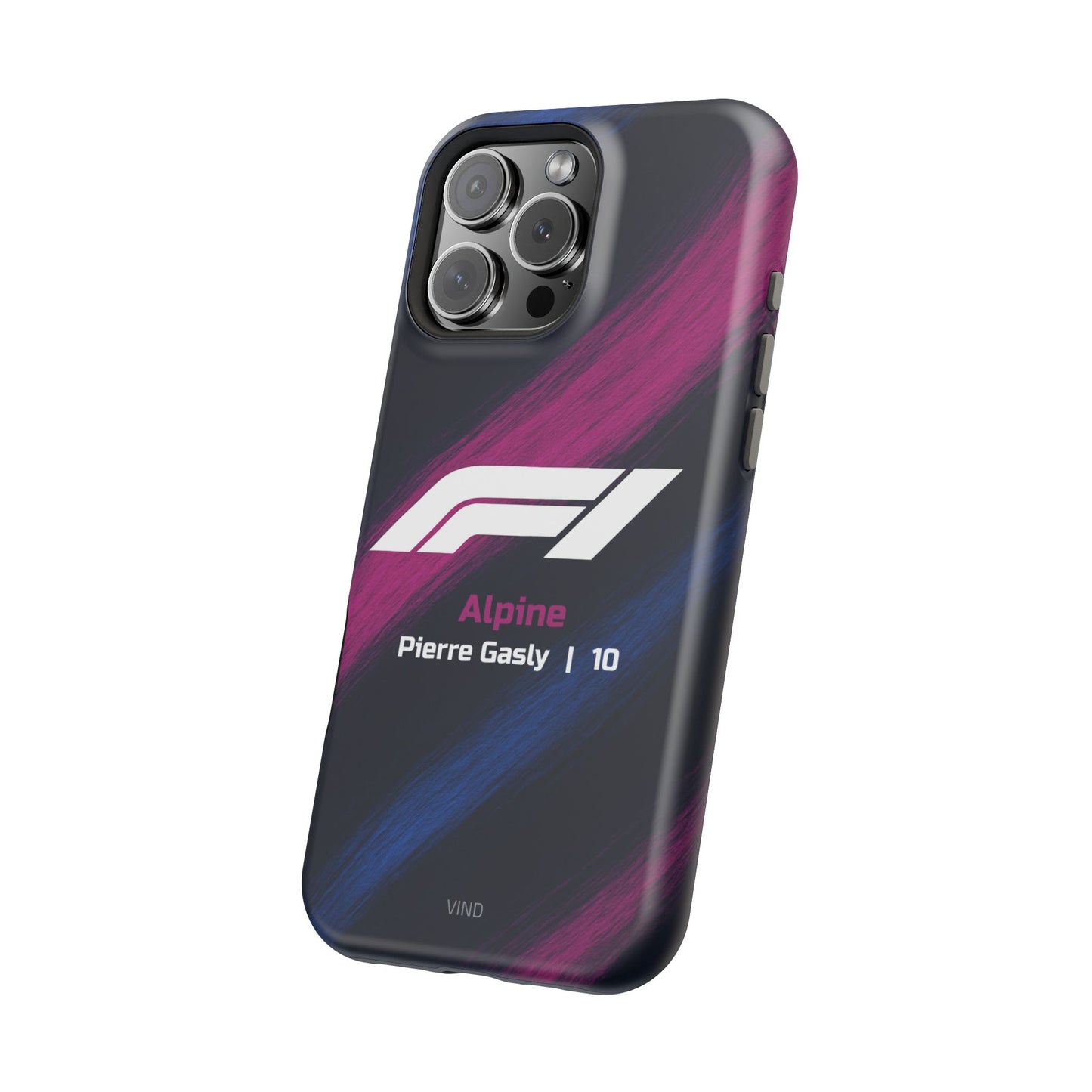 Pierre Gasly Alpine F1 Phone Case – 2025 Season Official Design | MagSafe