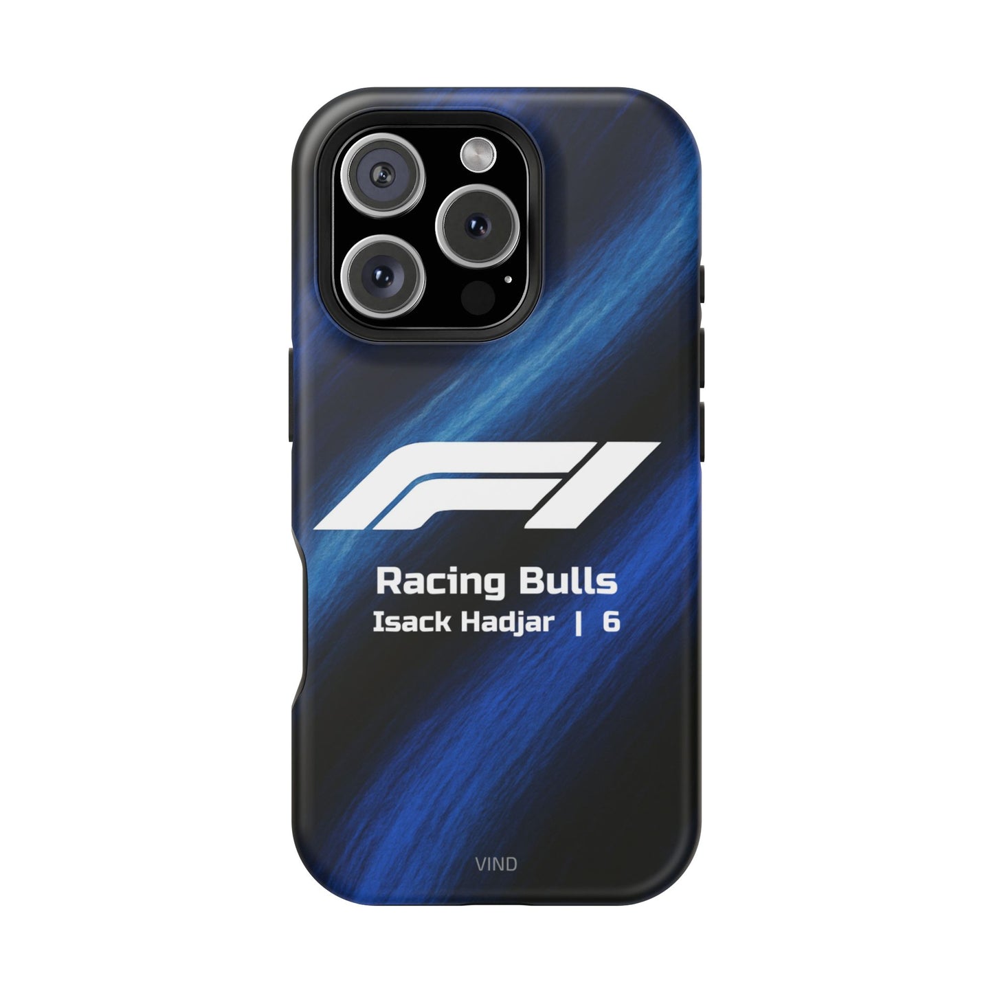 Isack Hadjar Racing Bulls F1 Phone Case – 2025 Season Official Design | MagSafe