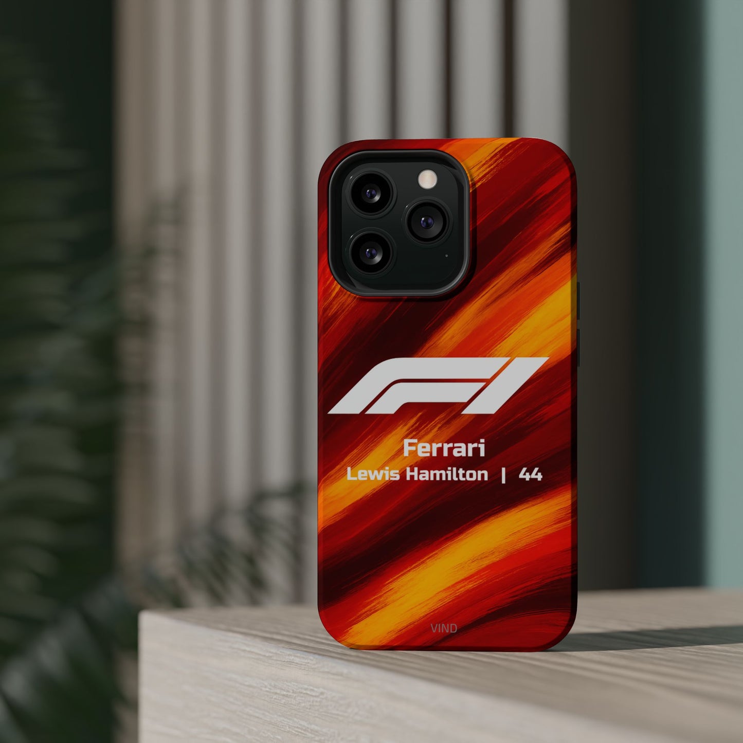 Lewis Hamilton Ferrari F1 Phone Case – 2025 Season Official Design | MagSafe