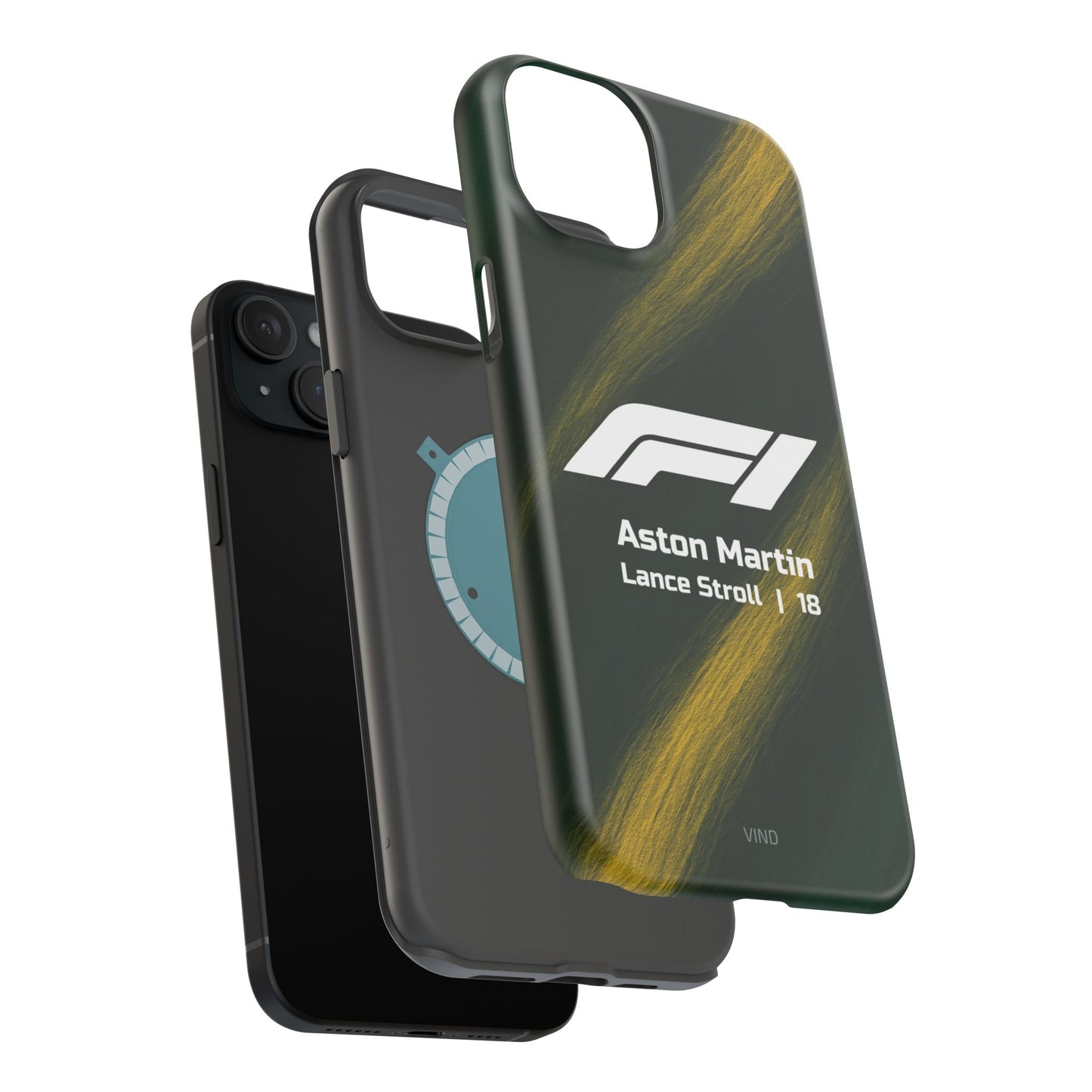 Lance Stroll Aston Martin F1 Phone Case – 2025 Season Official Design | MagSafe