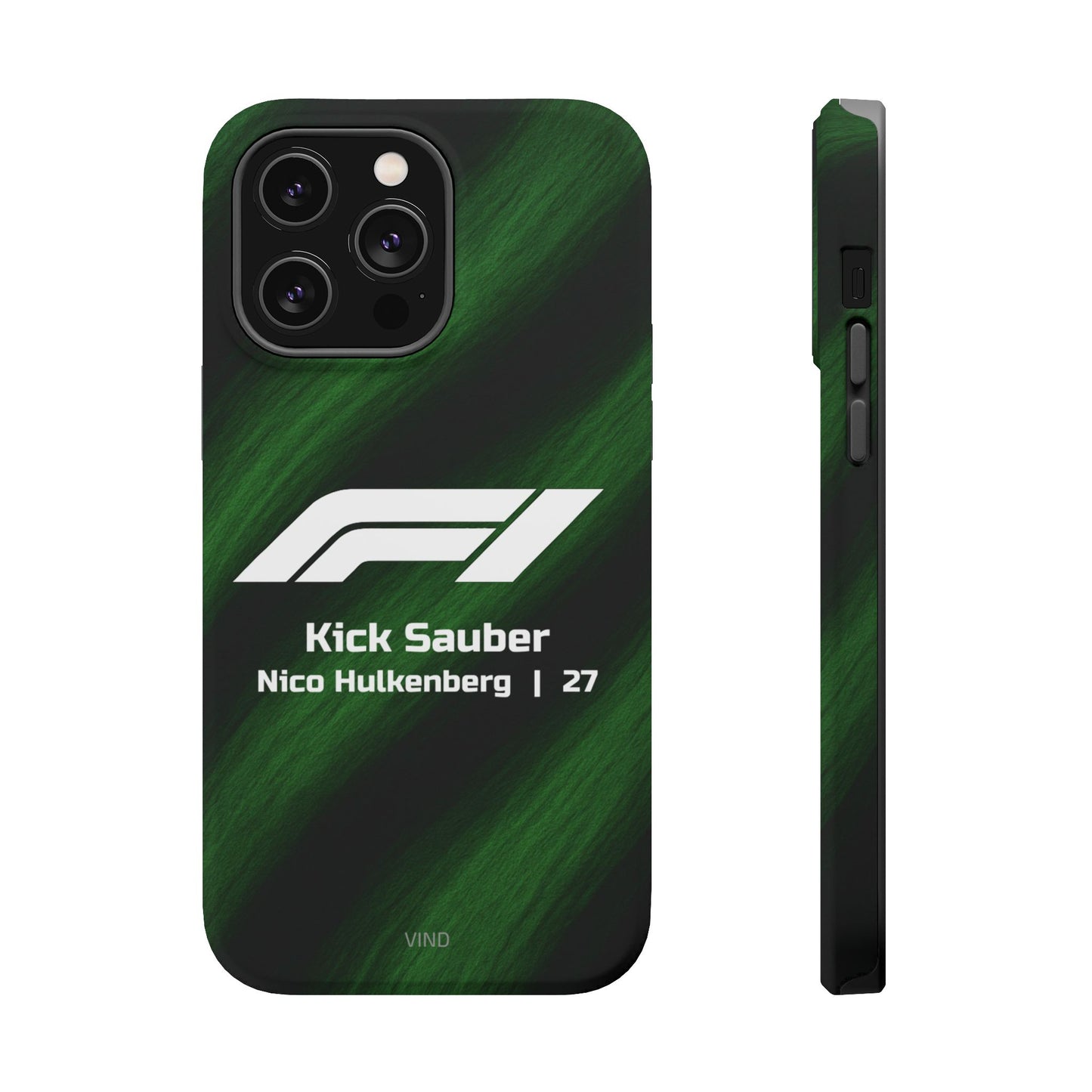 Nico Hülkenberg Kick Sauber F1 Phone Case – 2025 Season Official Design | MagSafe