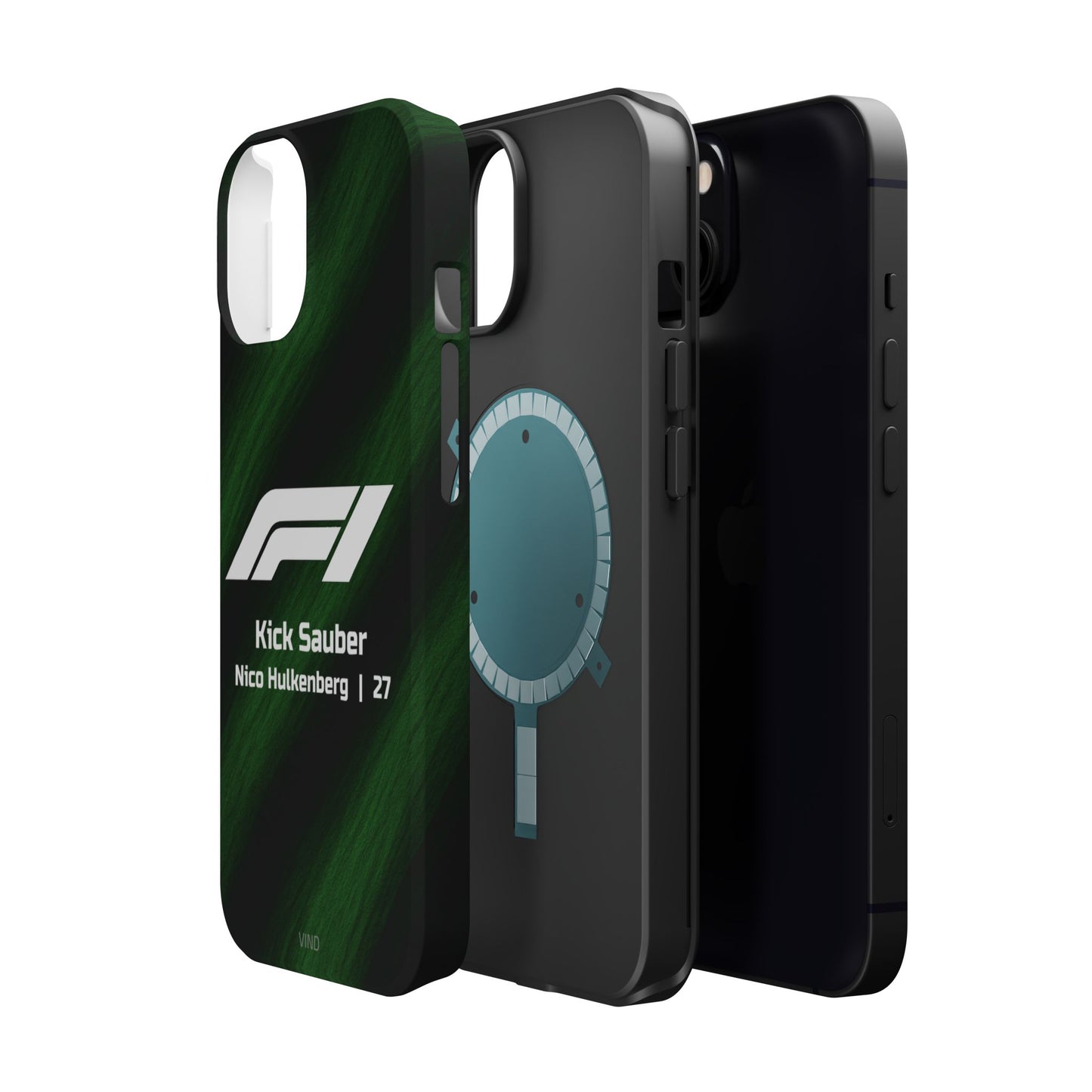 Nico Hülkenberg Kick Sauber F1 Phone Case – 2025 Season Official Design | MagSafe