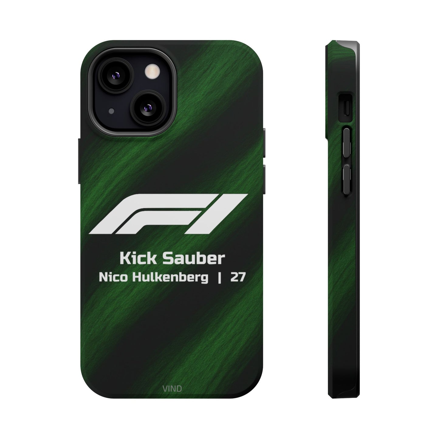 Nico Hülkenberg Kick Sauber F1 Phone Case – 2025 Season Official Design | MagSafe