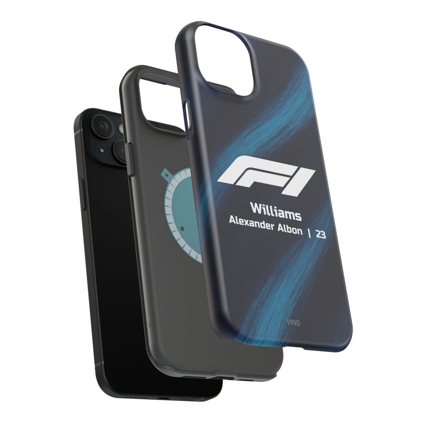 Alexander Albon Williams F1 Phone Case – 2025 Season Official Design | MagSafe