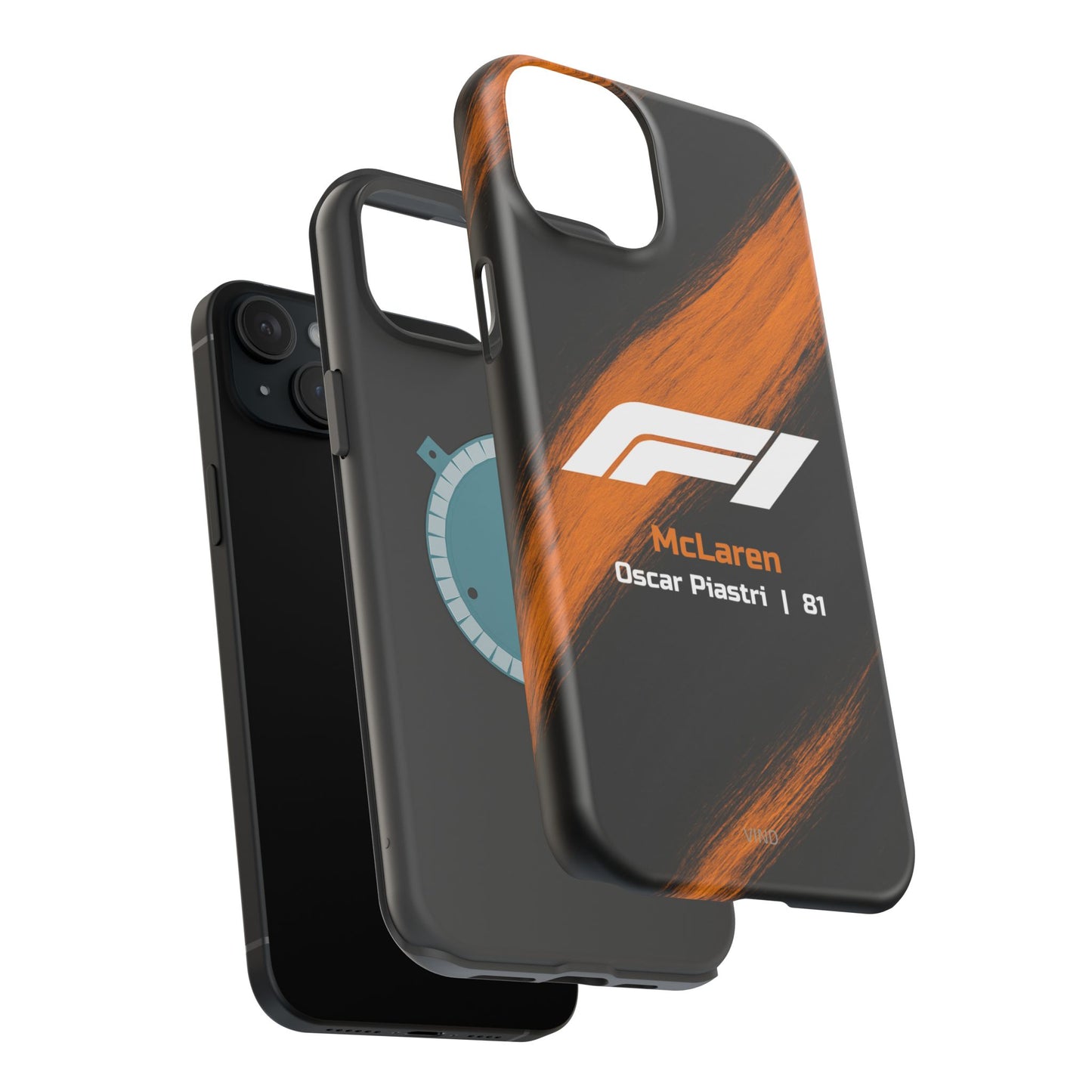 Oscar Piastri McLaren F1 Phone Case – 2025 Season Official Design | MagSafe