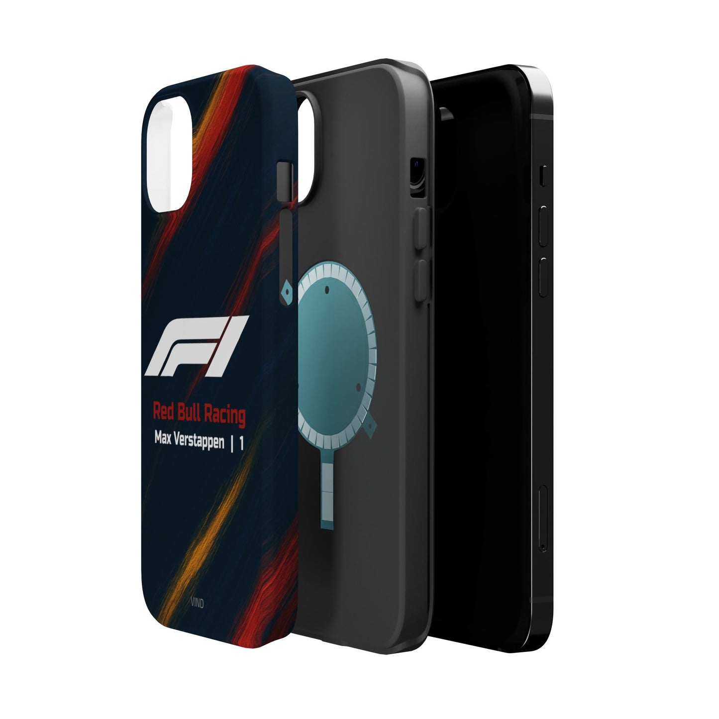Max Verstappen Red Bull Racing F1 Phone Case – 2025 Season Official Design | MagSafe