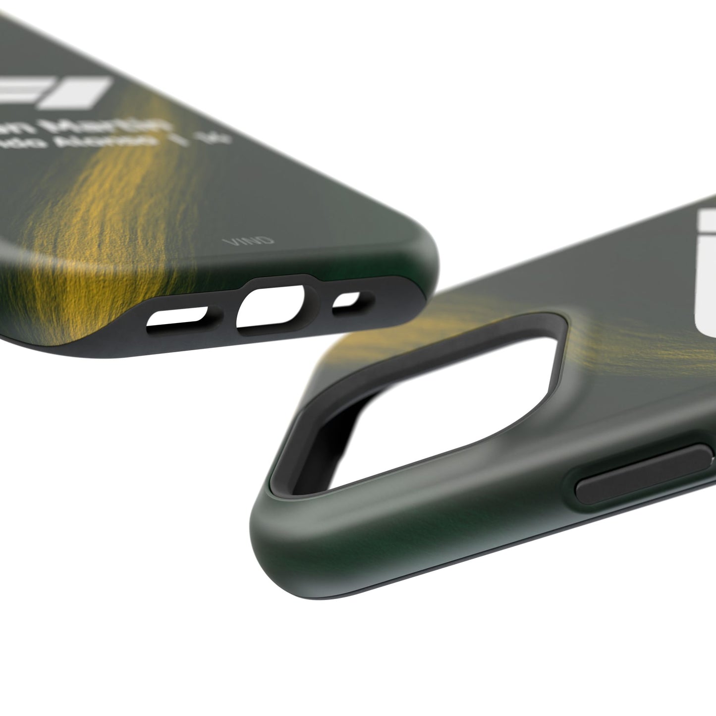 Fernando Alonso Aston Martin F1 Phone Case – 2025 Season Official Design | MagSafe