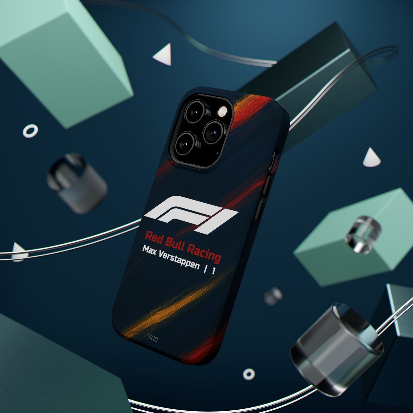Max Verstappen Red Bull Racing F1 Phone Case – 2025 Season Official Design | MagSafe