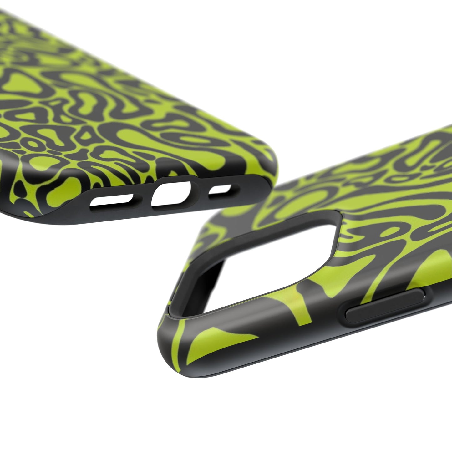 McLaren Formula 1 Phone Case – Neon Green Abstract Design