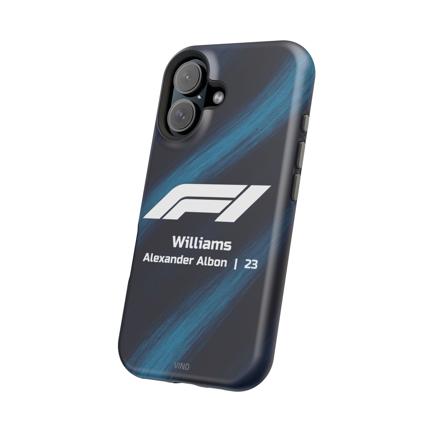 Alexander Albon Williams F1 Phone Case – 2025 Season Official Design | MagSafe