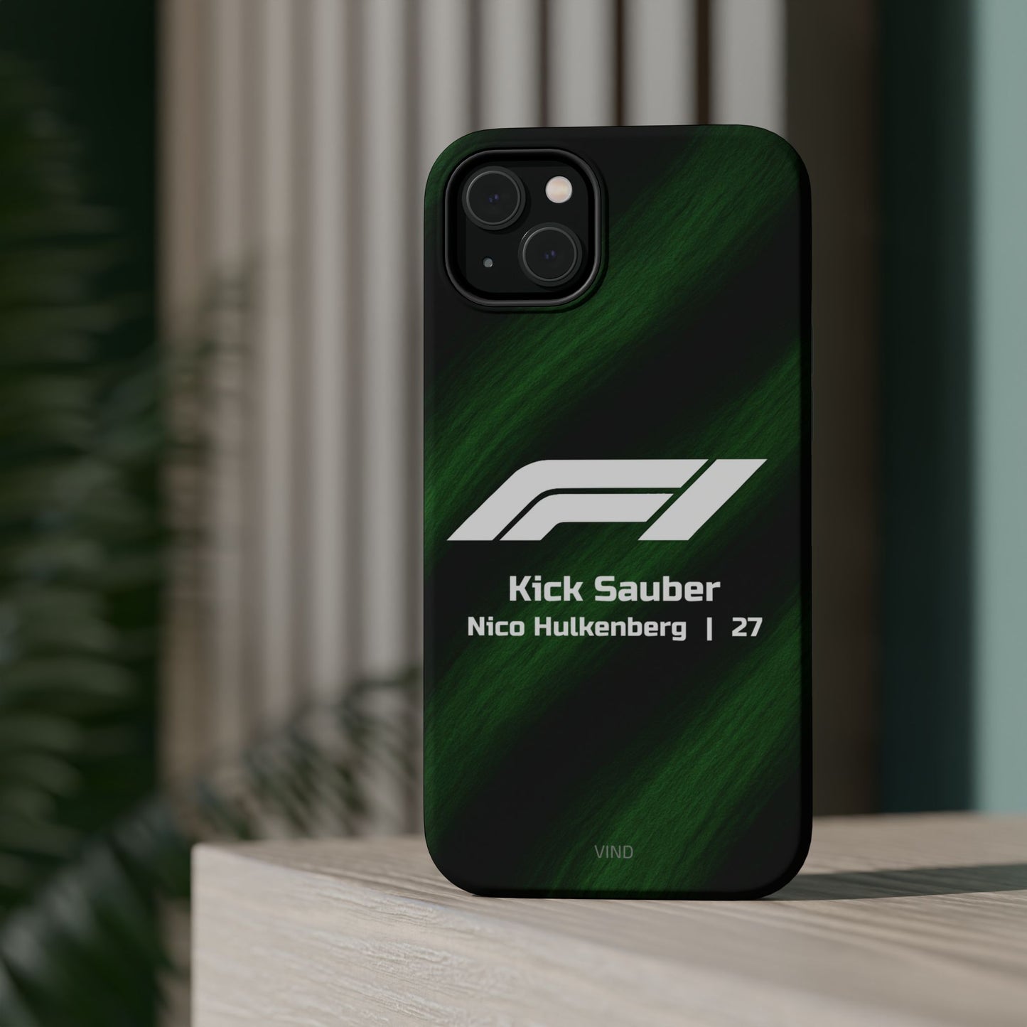Nico Hülkenberg Kick Sauber F1 Phone Case – 2025 Season Official Design | MagSafe