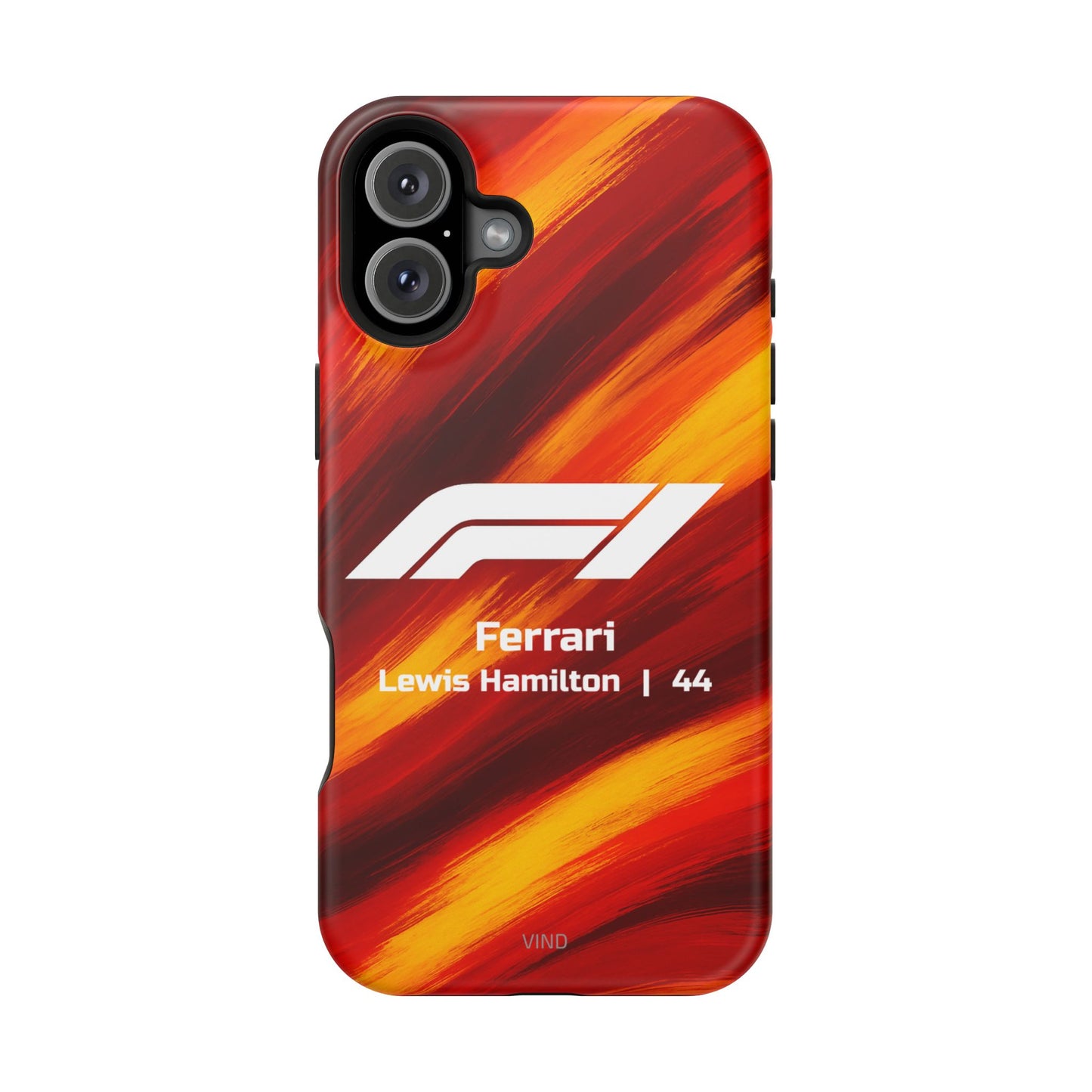 Lewis Hamilton Ferrari F1 Phone Case – 2025 Season Official Design | MagSafe