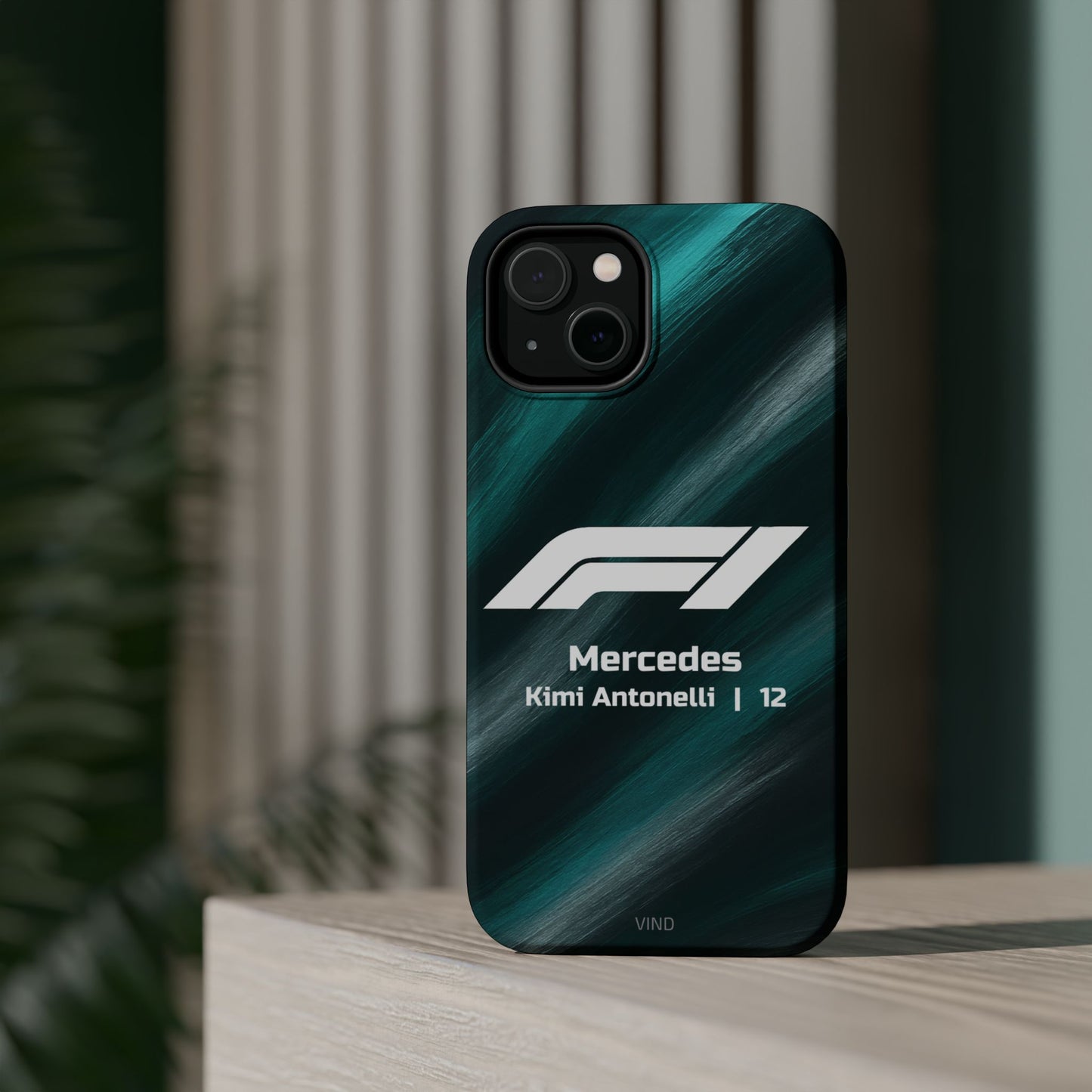 Kimi Antonelli Mercedes F1 Phone Case – 2025 Season Official Design | MagSafe