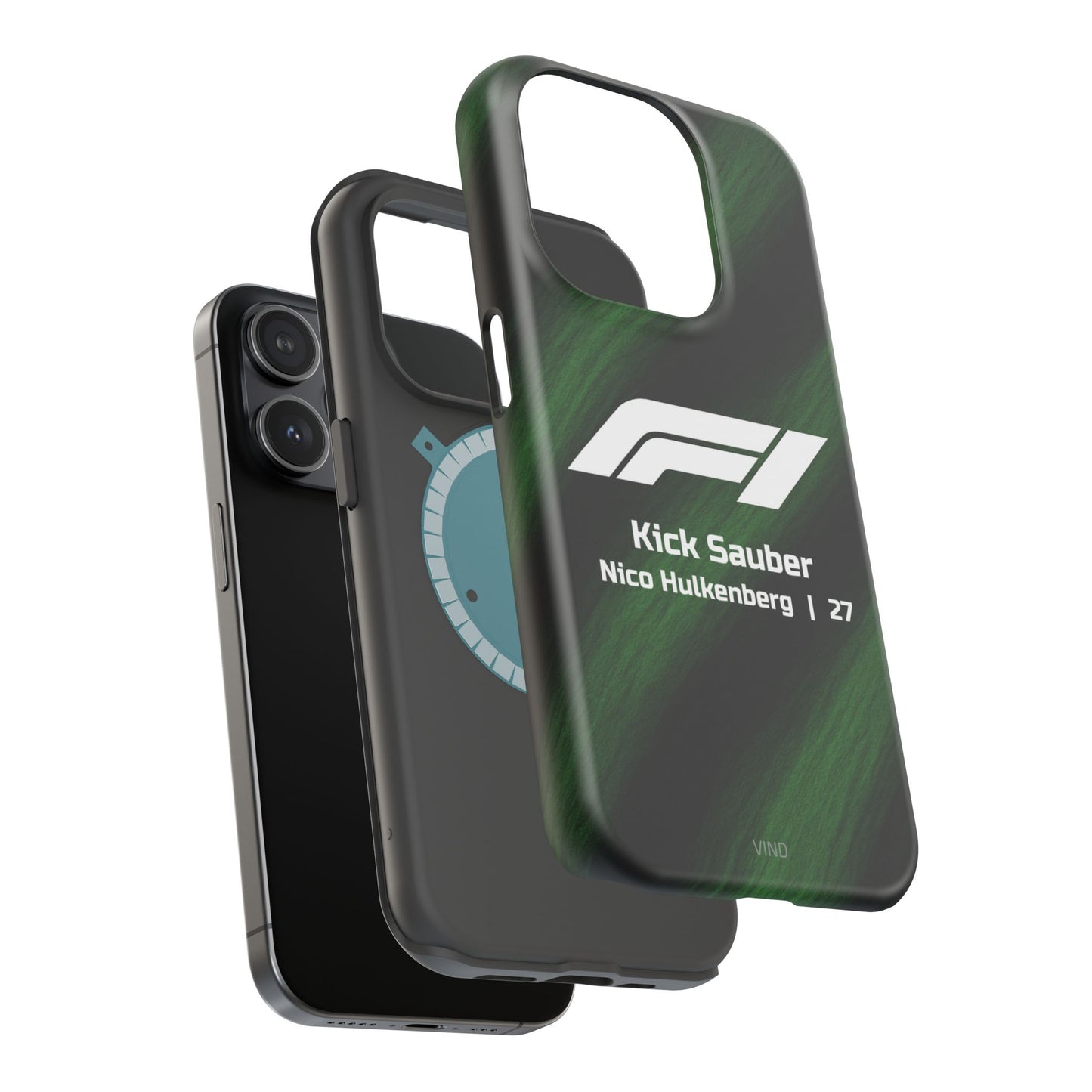 Nico Hülkenberg Kick Sauber F1 Phone Case – 2025 Season Official Design | MagSafe