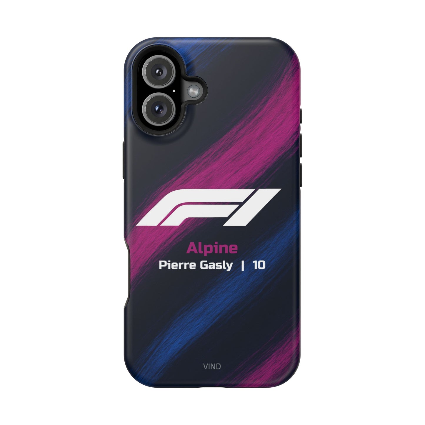 Pierre Gasly Alpine F1 Phone Case – 2025 Season Official Design | MagSafe