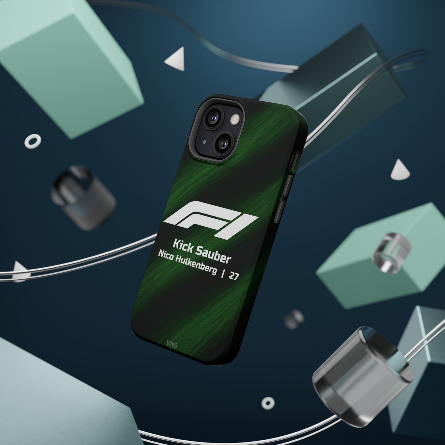 Nico Hülkenberg Kick Sauber F1 Phone Case – 2025 Season Official Design | MagSafe
