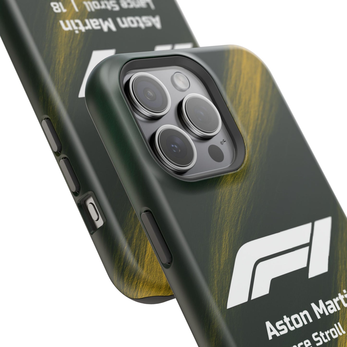 Lance Stroll Aston Martin F1 Phone Case – 2025 Season Official Design | MagSafe