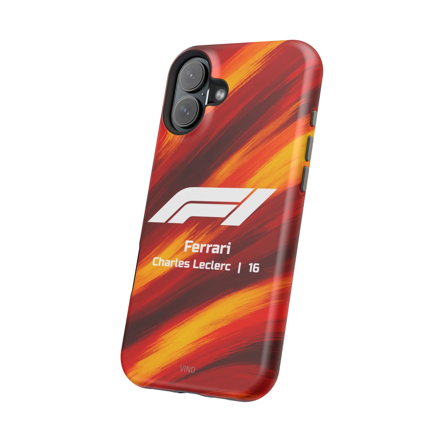 Charles Leclerc Ferrari F1 Phone Case – 2025 Season Official Design | MagSafe