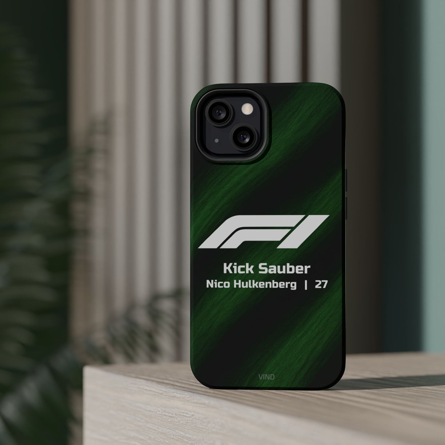 Nico Hülkenberg Kick Sauber F1 Phone Case – 2025 Season Official Design | MagSafe