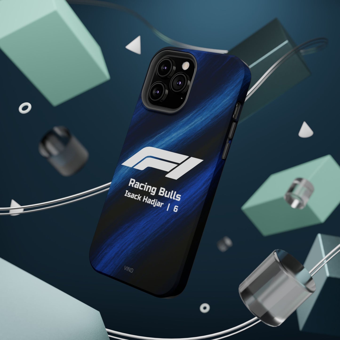 Isack Hadjar Racing Bulls F1 Phone Case – 2025 Season Official Design | MagSafe