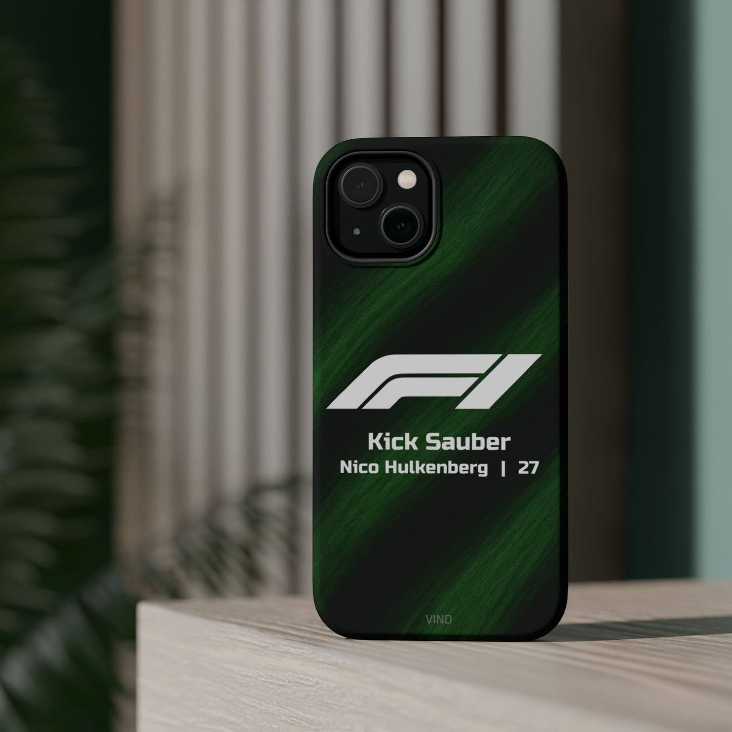 Nico Hülkenberg Kick Sauber F1 Phone Case – 2025 Season Official Design | MagSafe