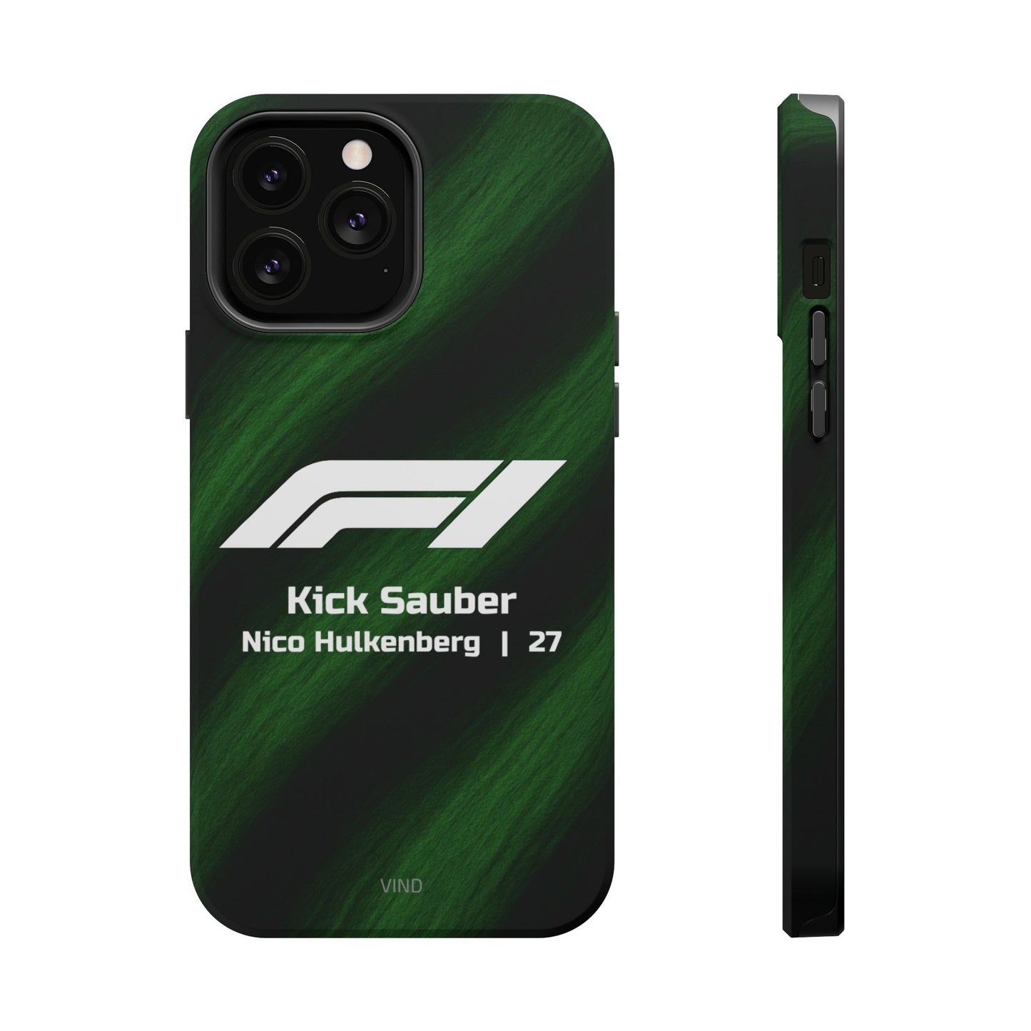 Nico Hülkenberg Kick Sauber F1 Phone Case – 2025 Season Official Design | MagSafe
