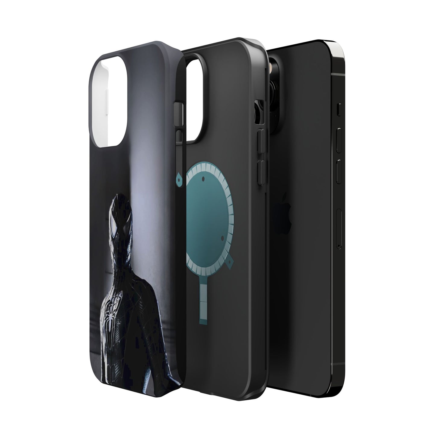 Black Spider-Man Phone Case – Symbiote Edition