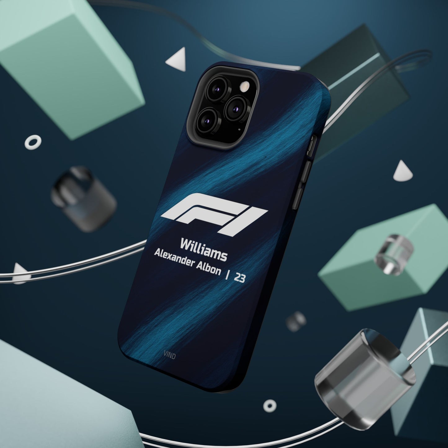 Alexander Albon Williams F1 Phone Case – 2025 Season Official Design | MagSafe